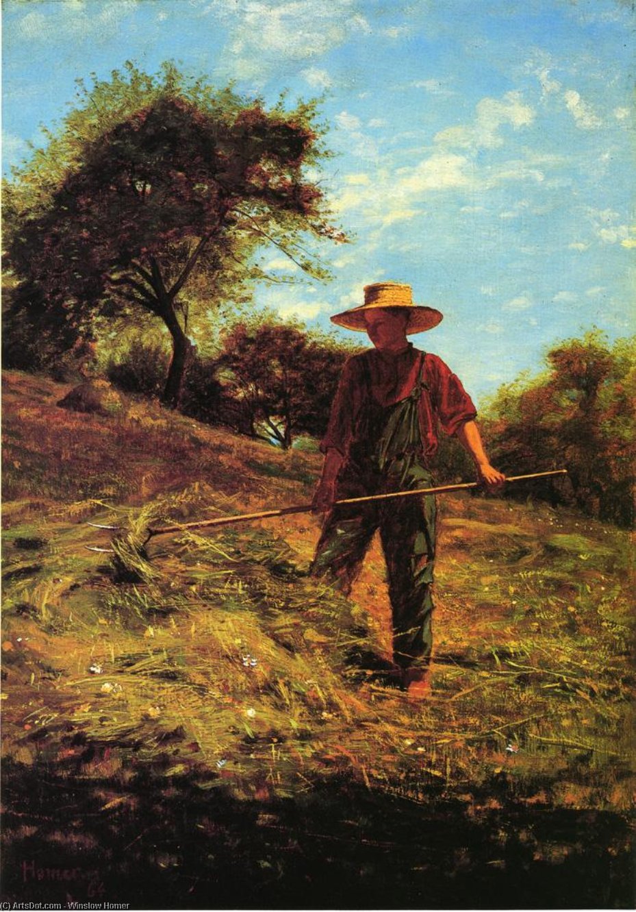 La Moisson — Winslow Homer
