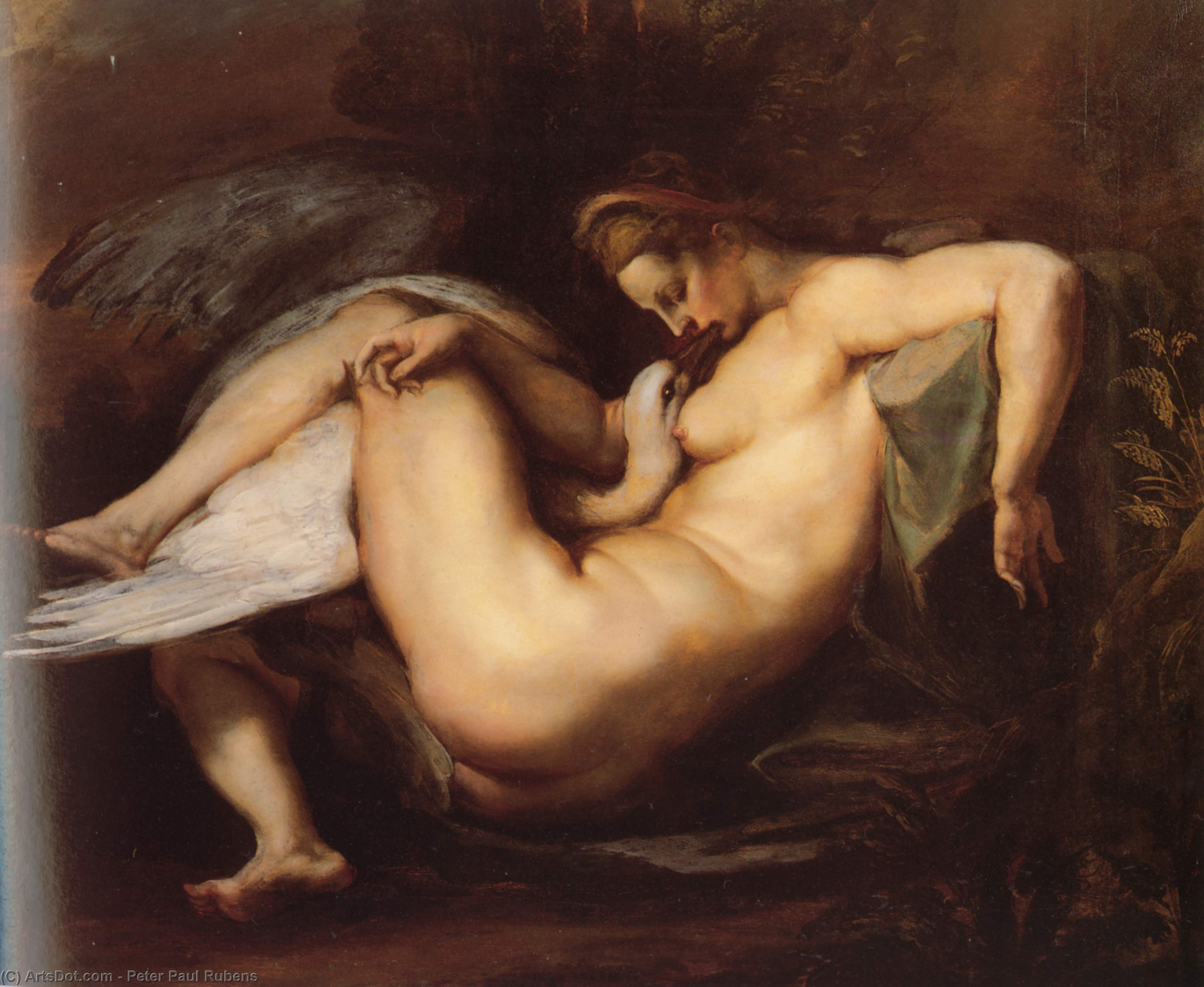 Leda E Il Cigno — Peter Paul Rubens