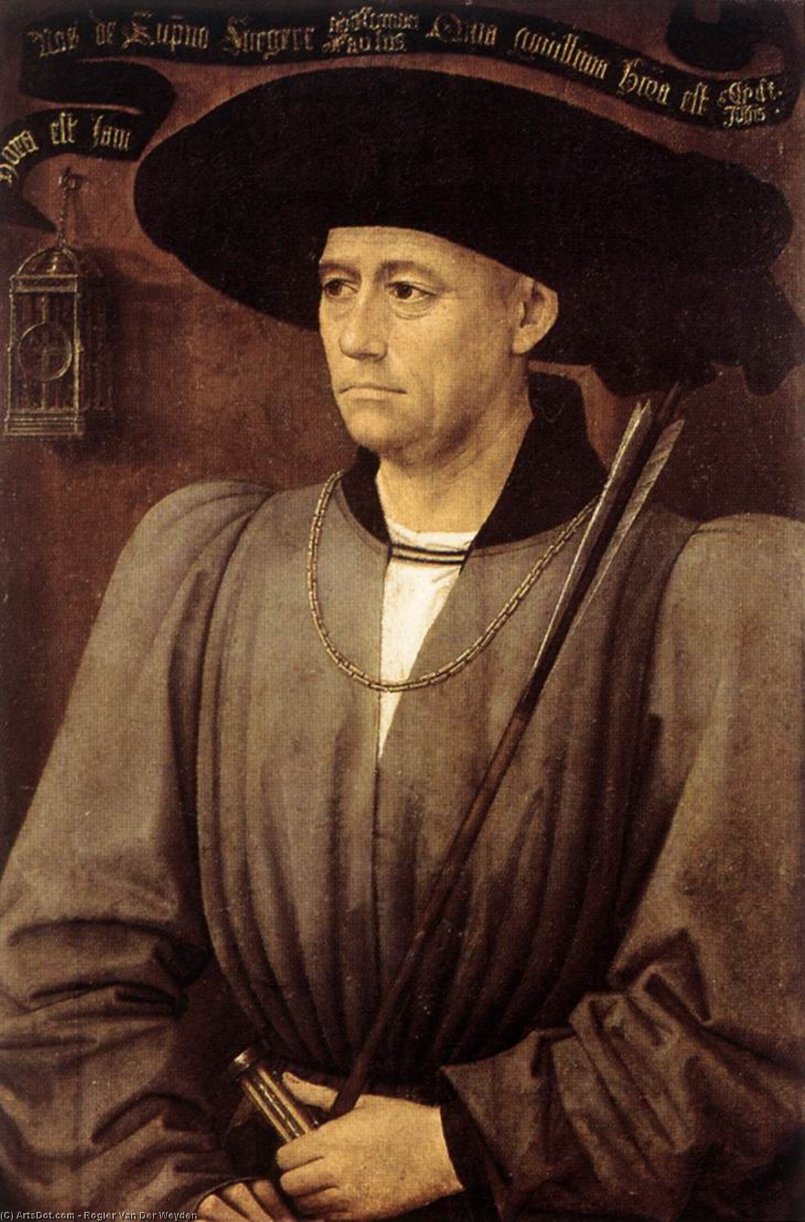 { "string": "portretas Vyrui" } — Rogiras Van Der Veidenas