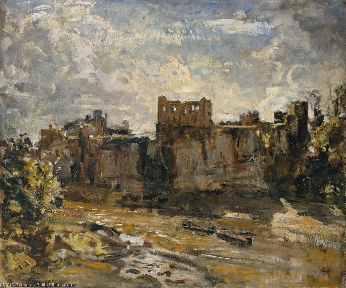 Chepstow Castle — Philip Wilson Steer