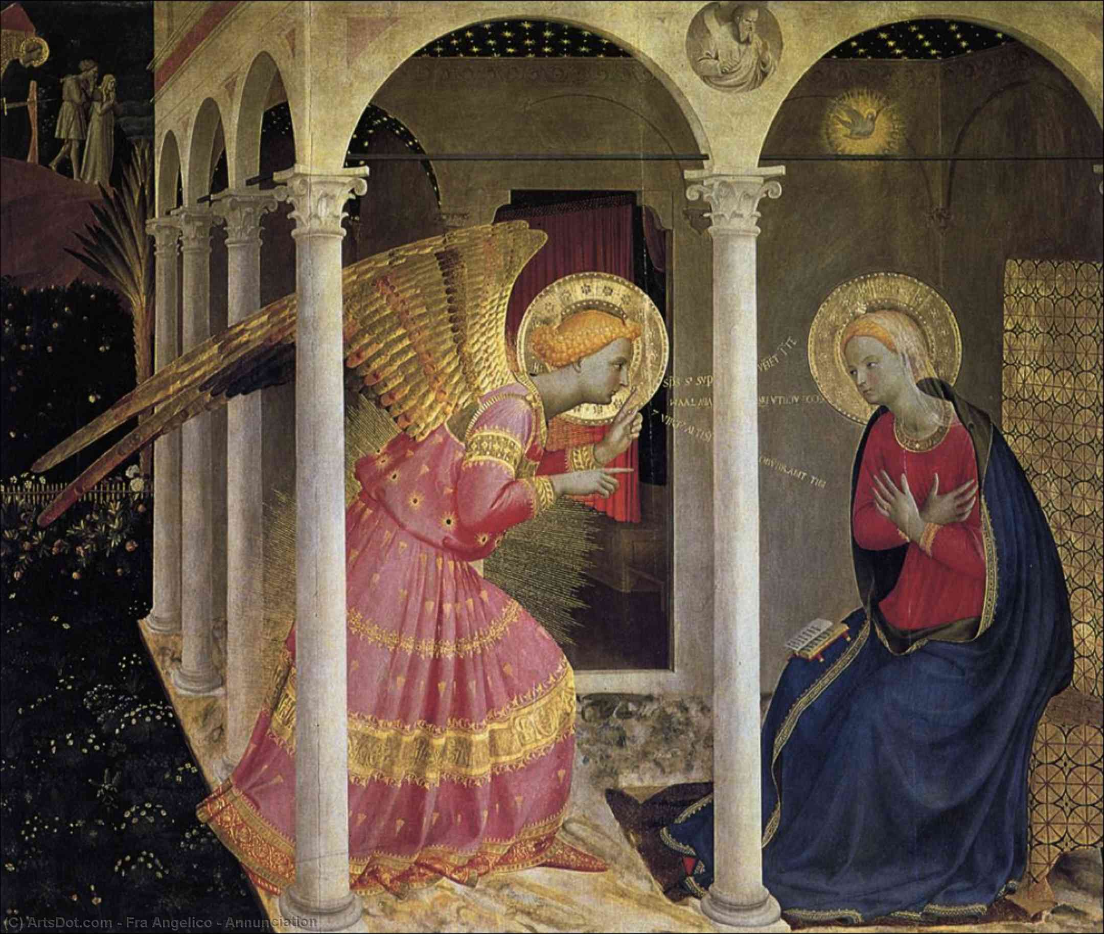 Forkyndelsen — Fra Angelico
