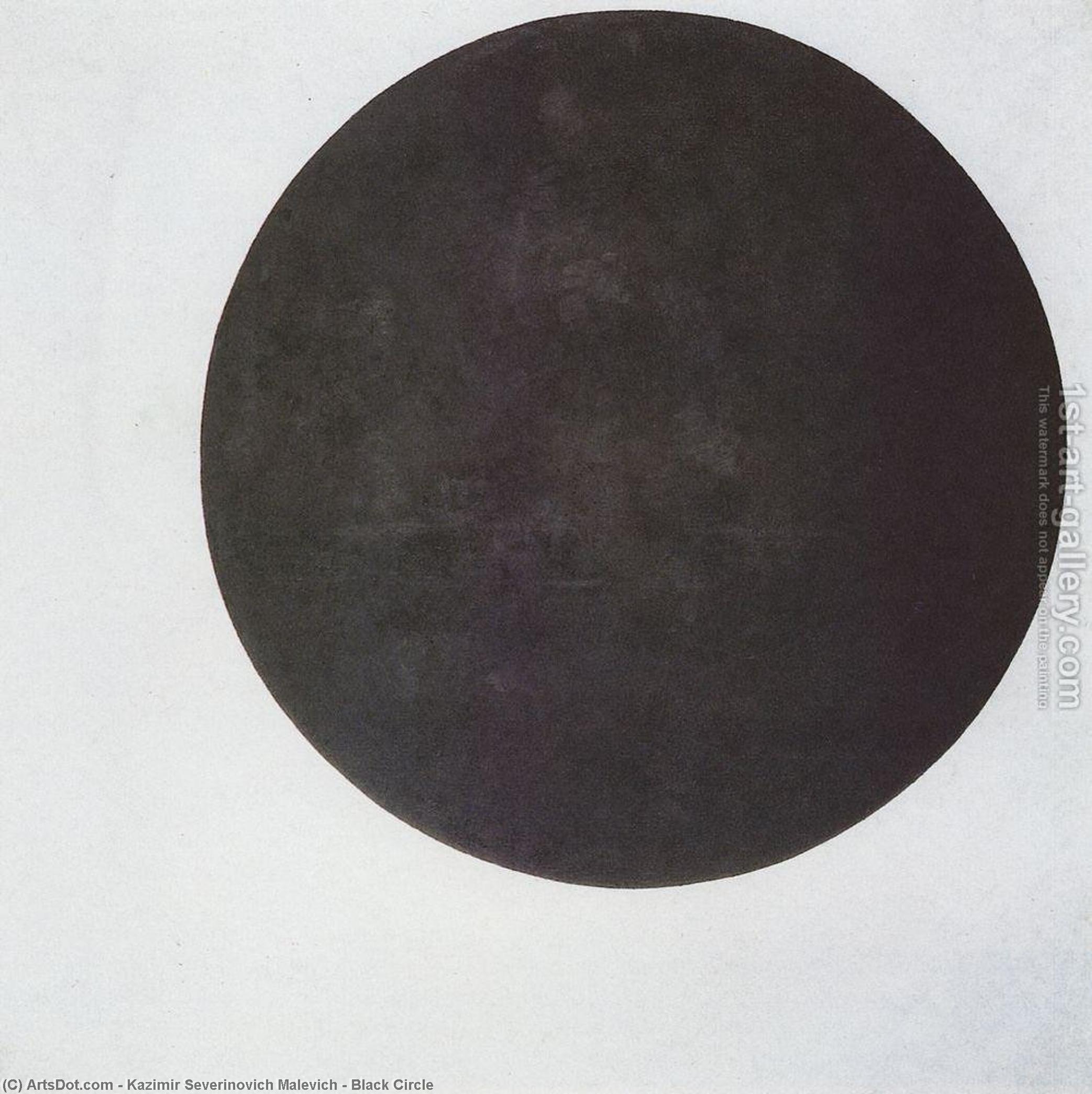 Círculo Negro — Kazimir Malevich