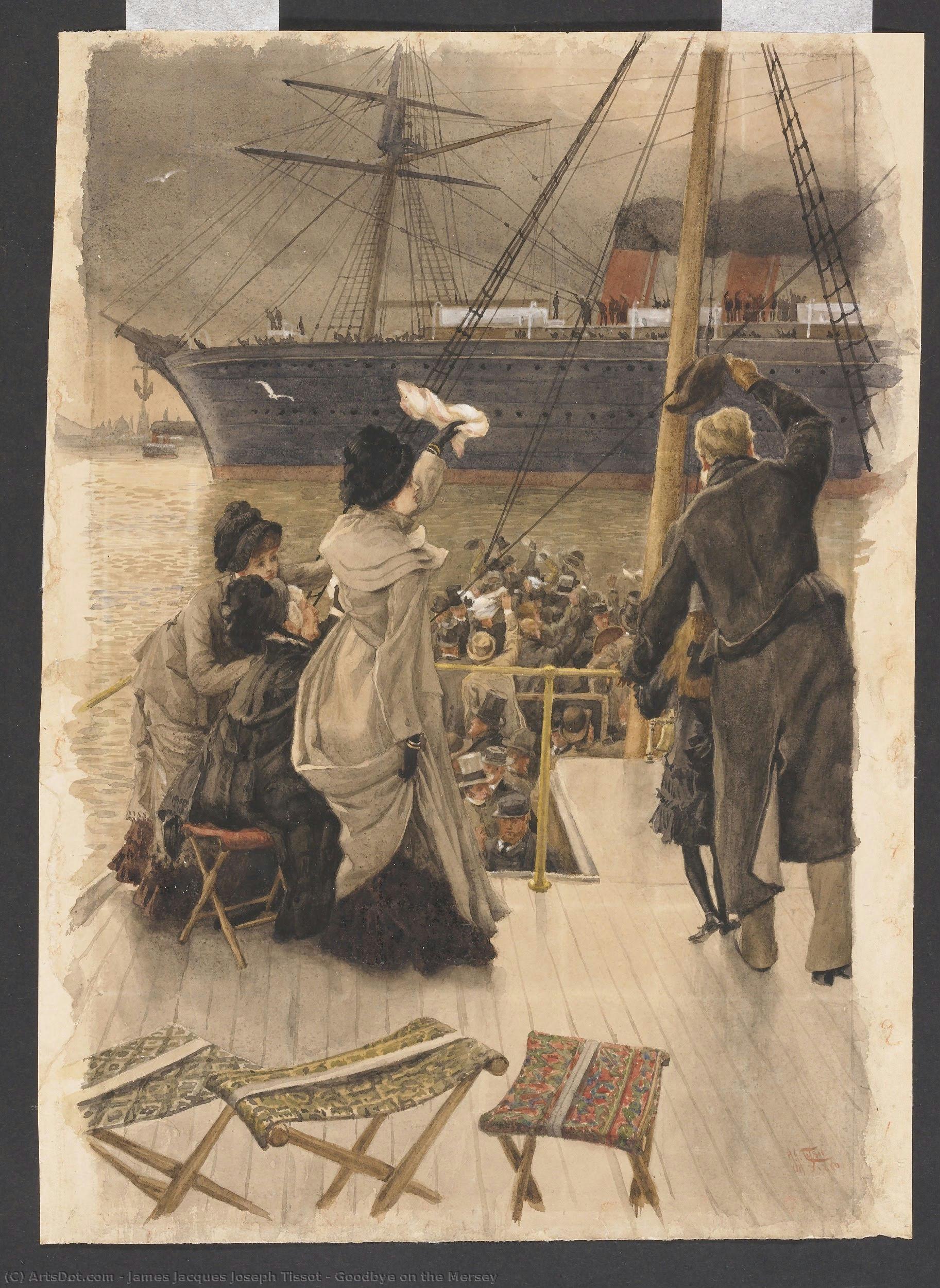 Goodbye On The Mersey — Jacques Joseph Tissot
