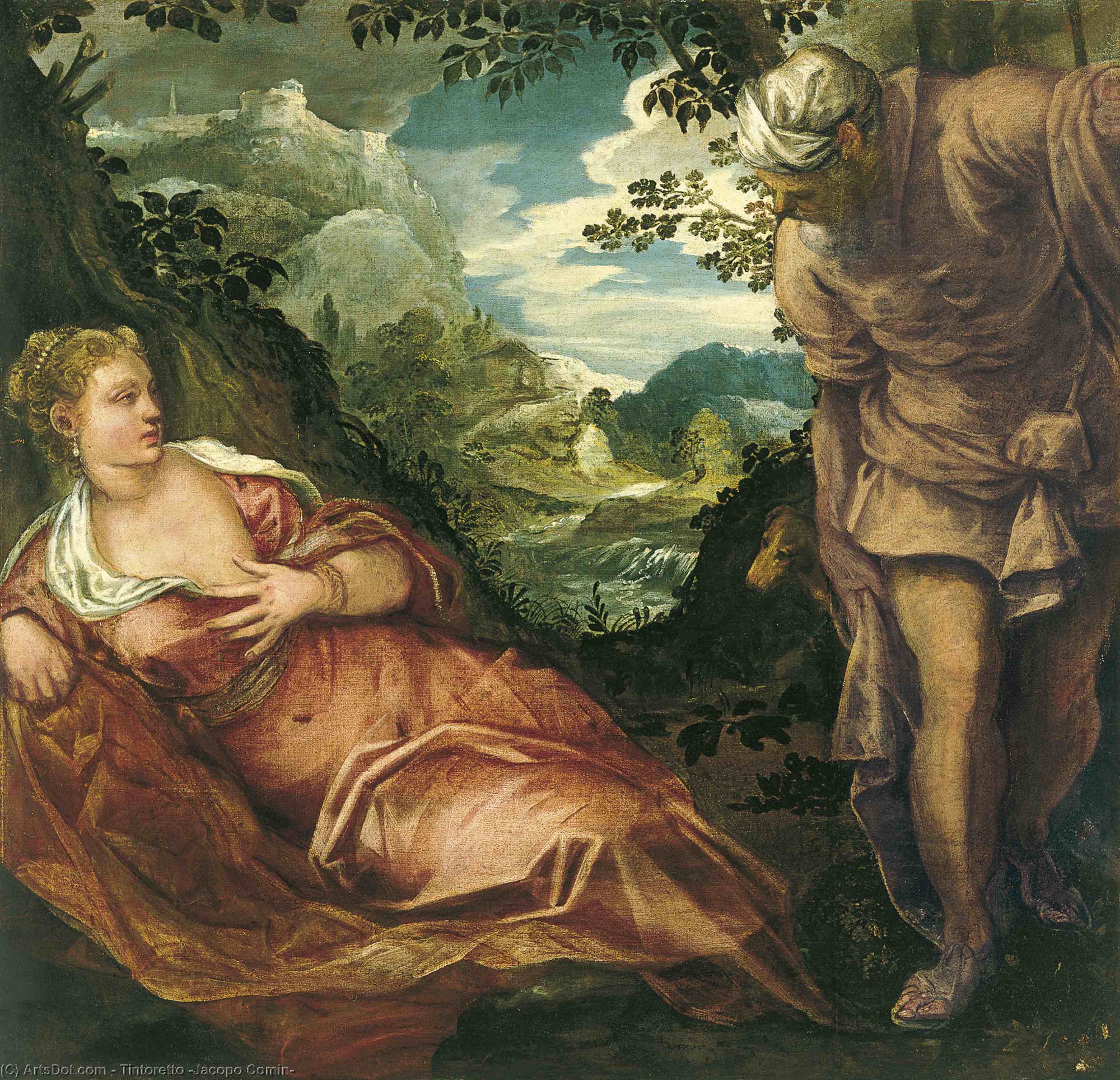 Tamar Und Judah — Tintoretto (jacopo Comin)