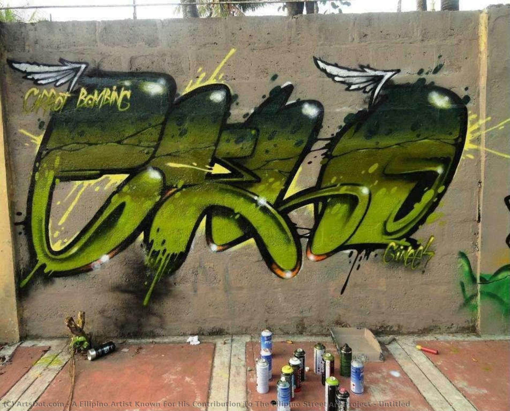 Untitled — A Filipino Artist Known For His Contribution To The Filipino Street Art Project