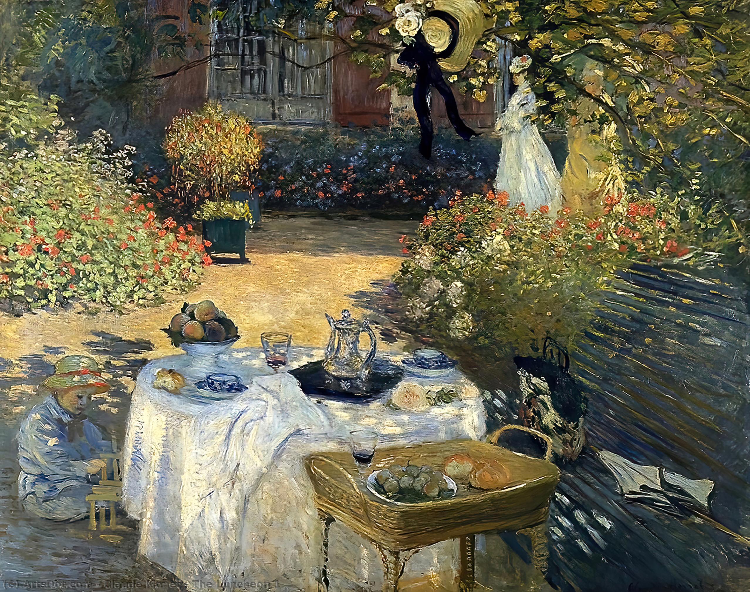 Il Pranzo 1 — Claude Monet