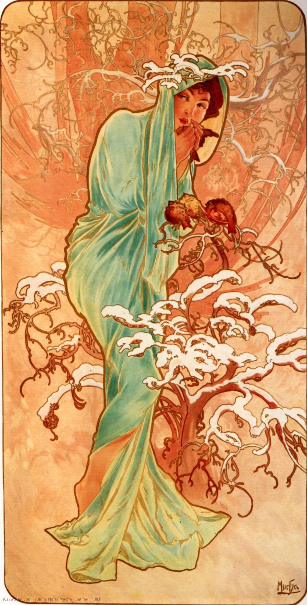 Untitled (1383) — Alfonse Mja Mucha