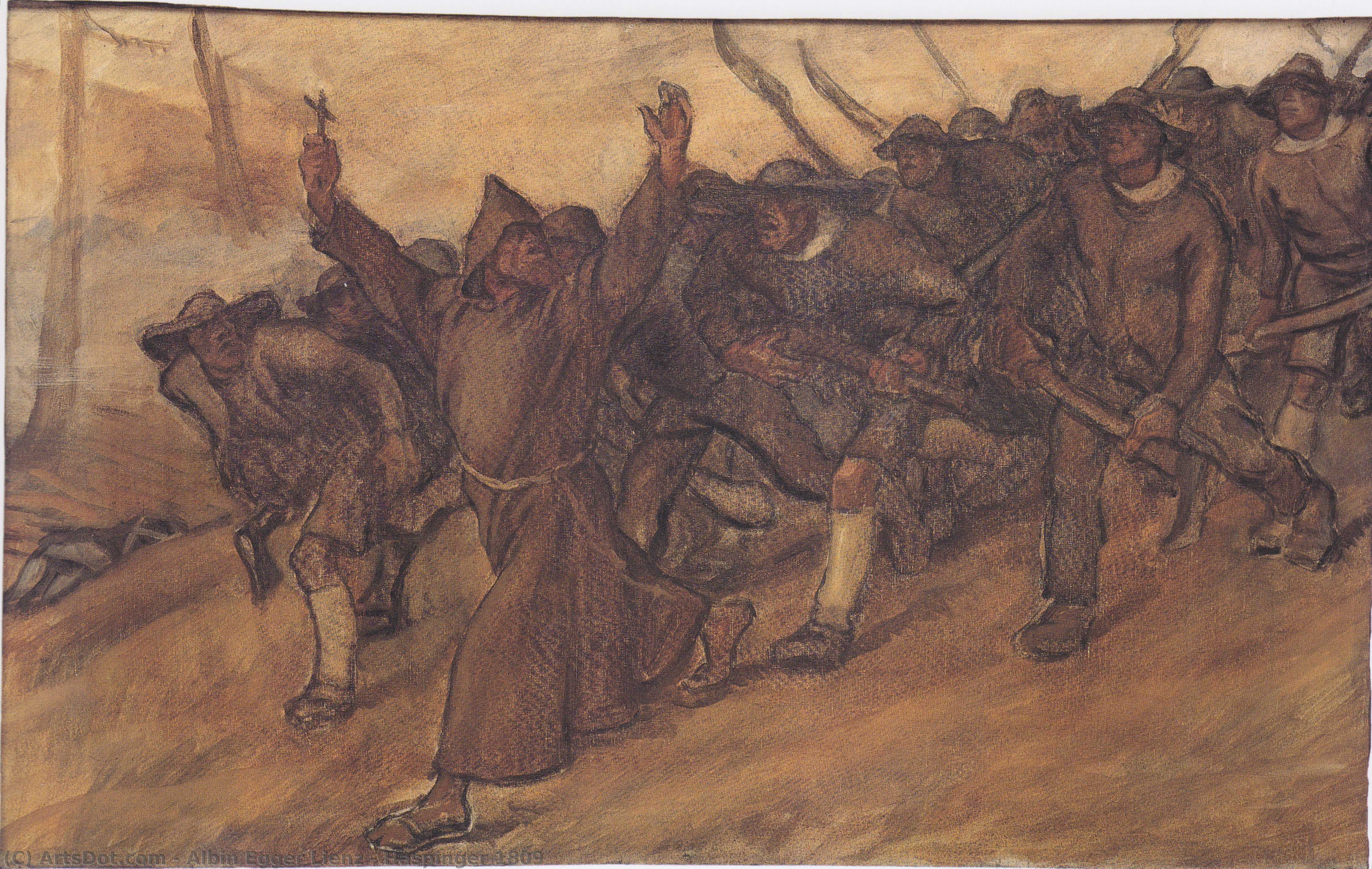 Haspinger 1809 — Albin Egger-lienz