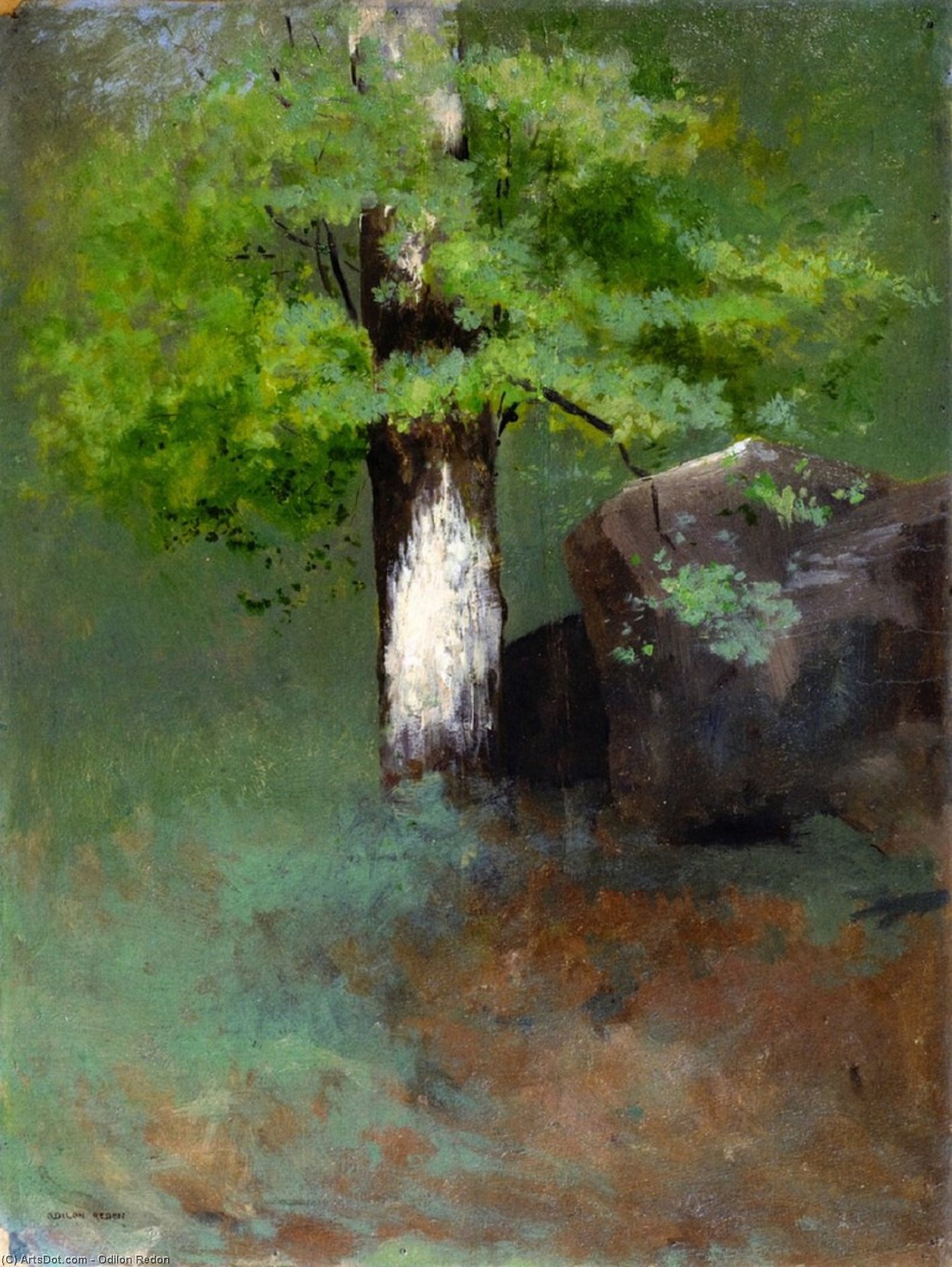 The Tree — Odilon Redon