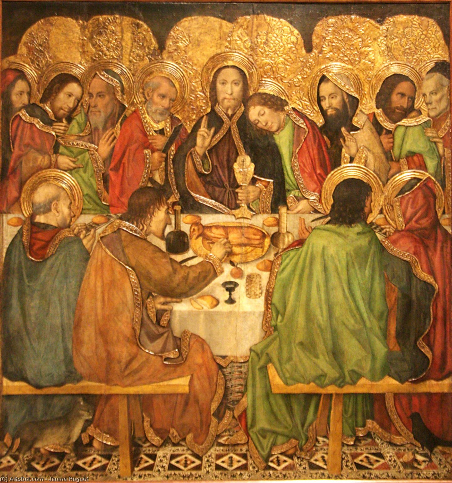 Last Supper — Jaume Huguet