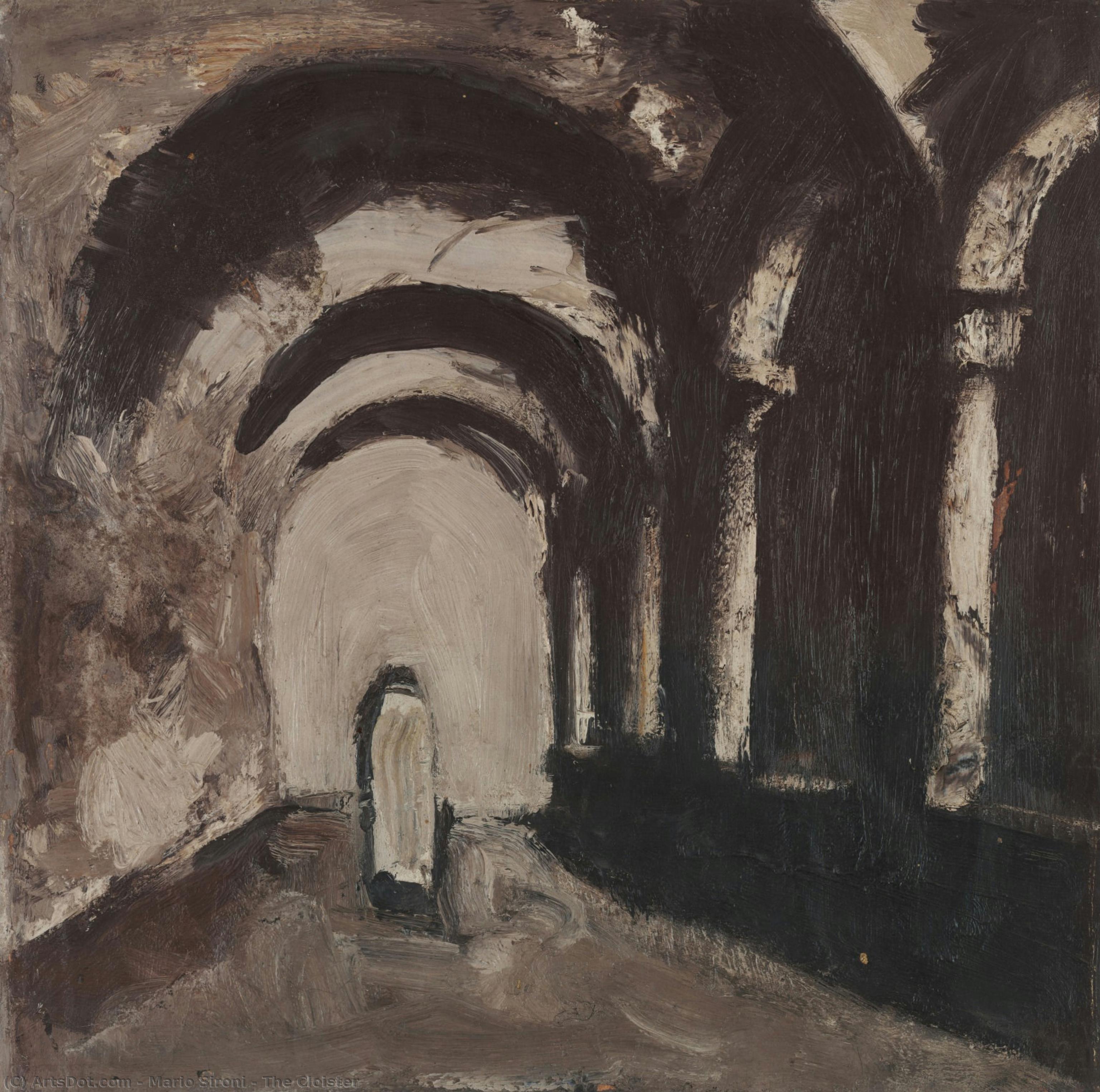 The Cloister — Mario Sironi