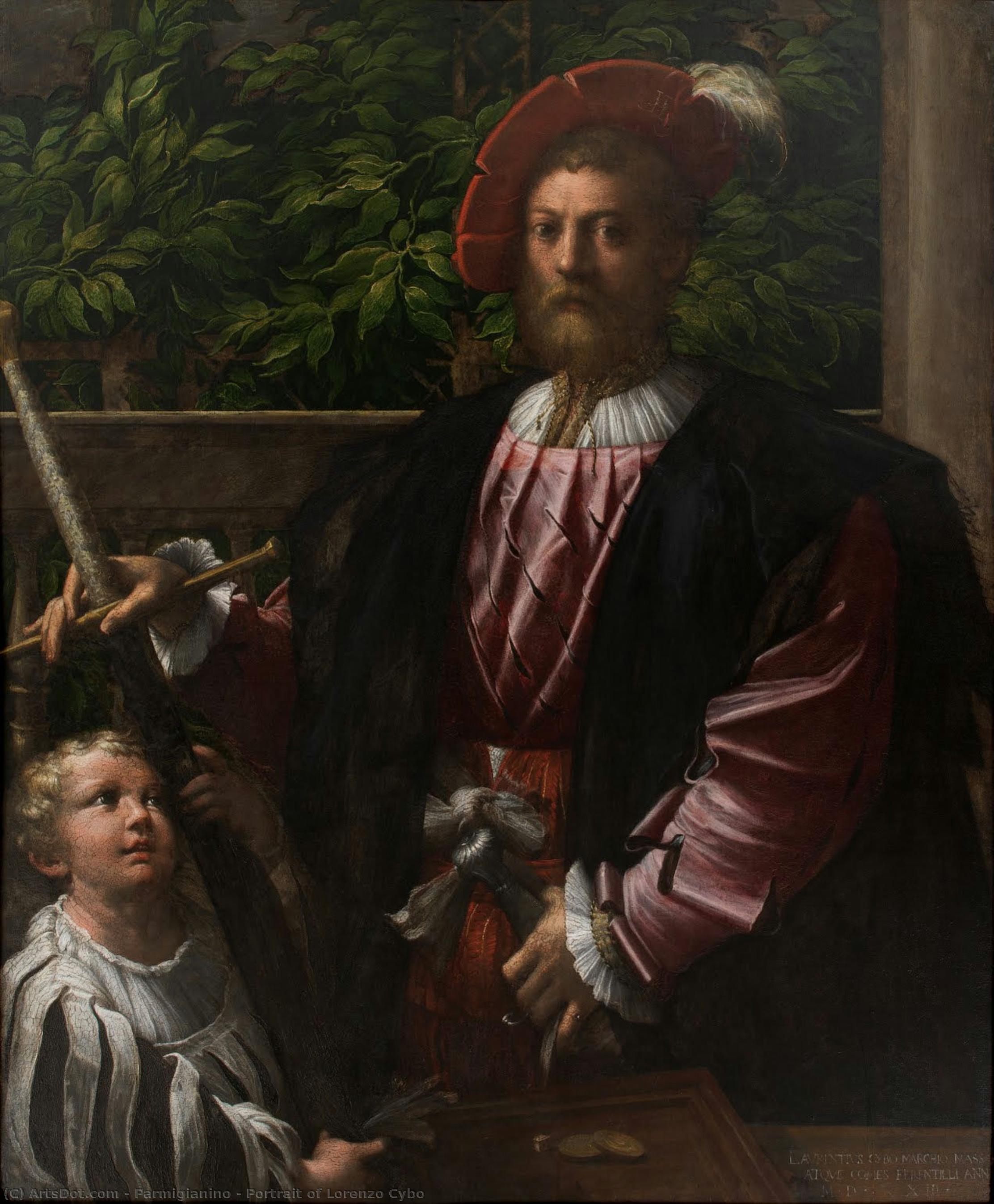 Портрет На Лоренцо Кибо — Parmigianino