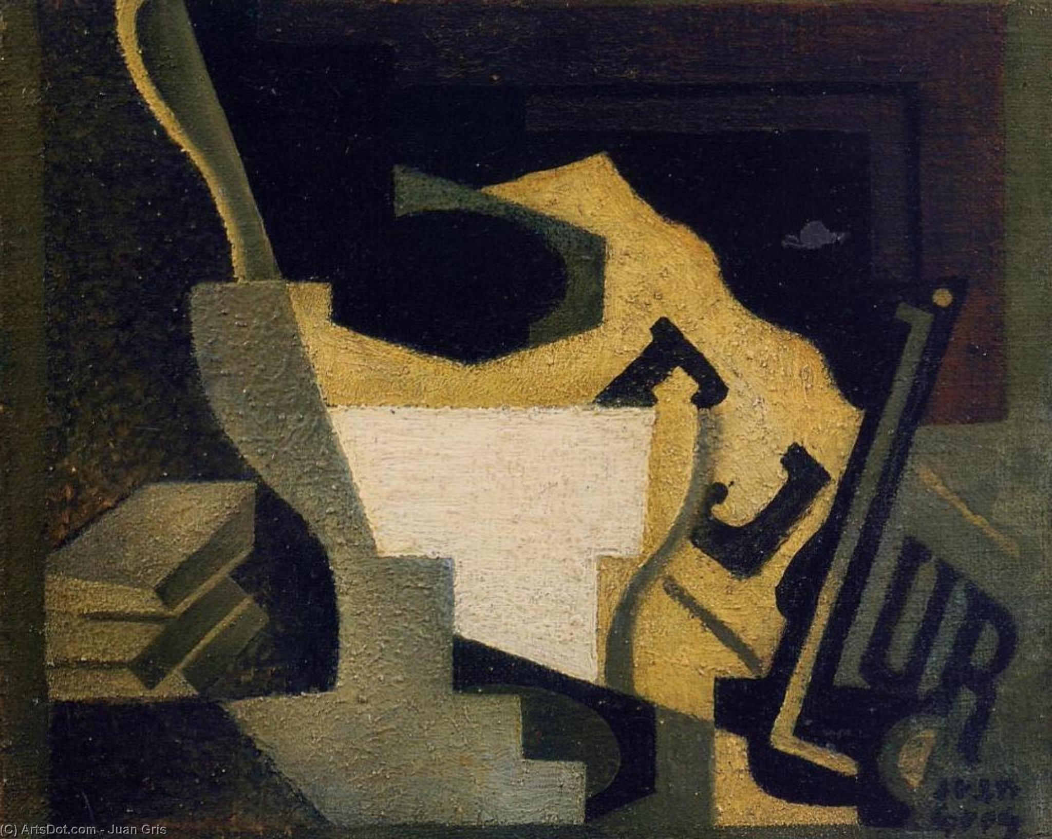 Still Life With Newspaper — Juan Gris