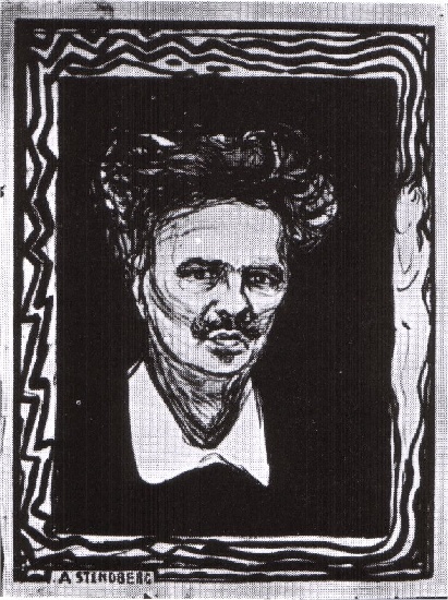 August Strindberg — Edvard Munch