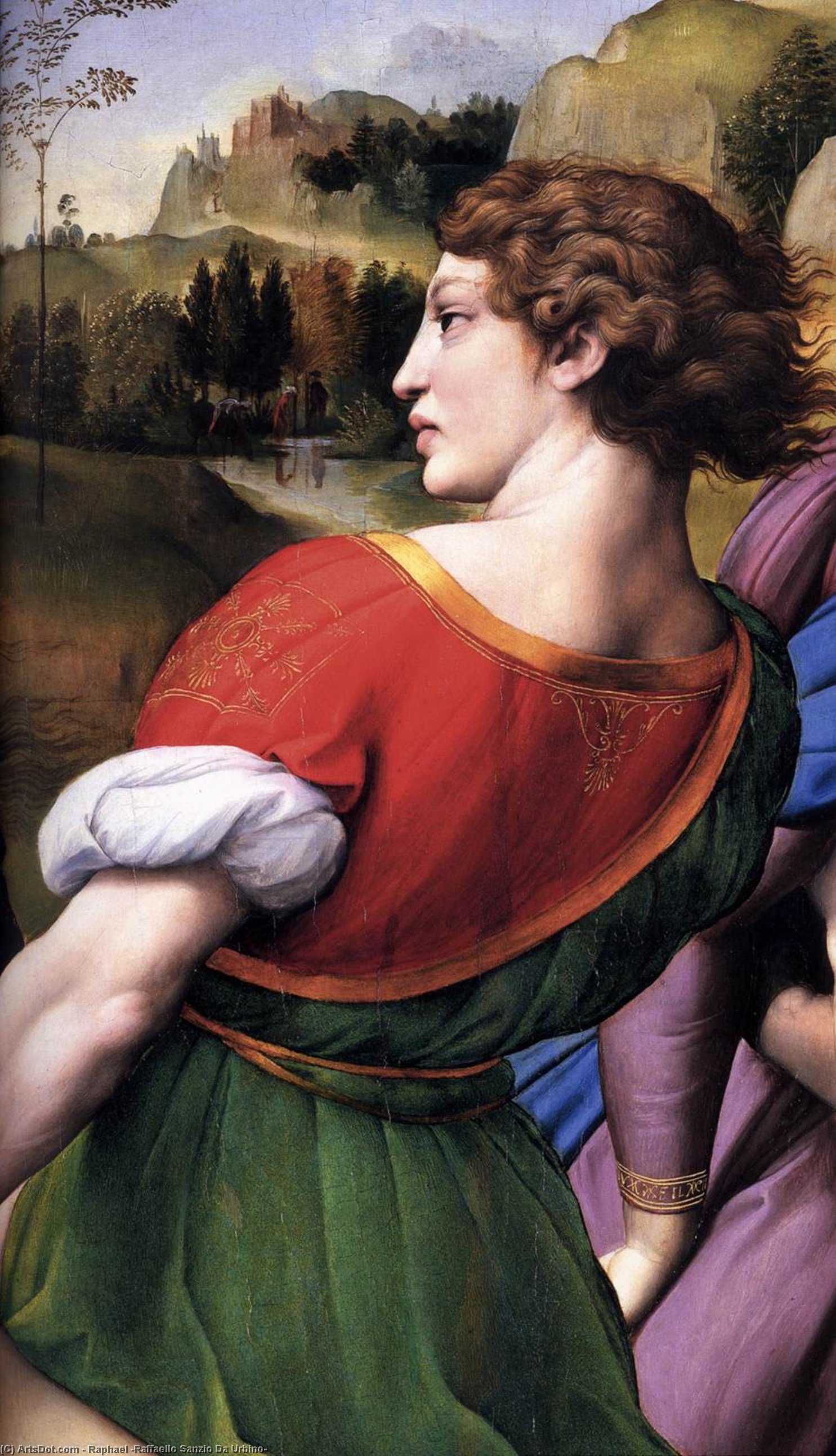 L'enterrement (détail)2 — Raphaël