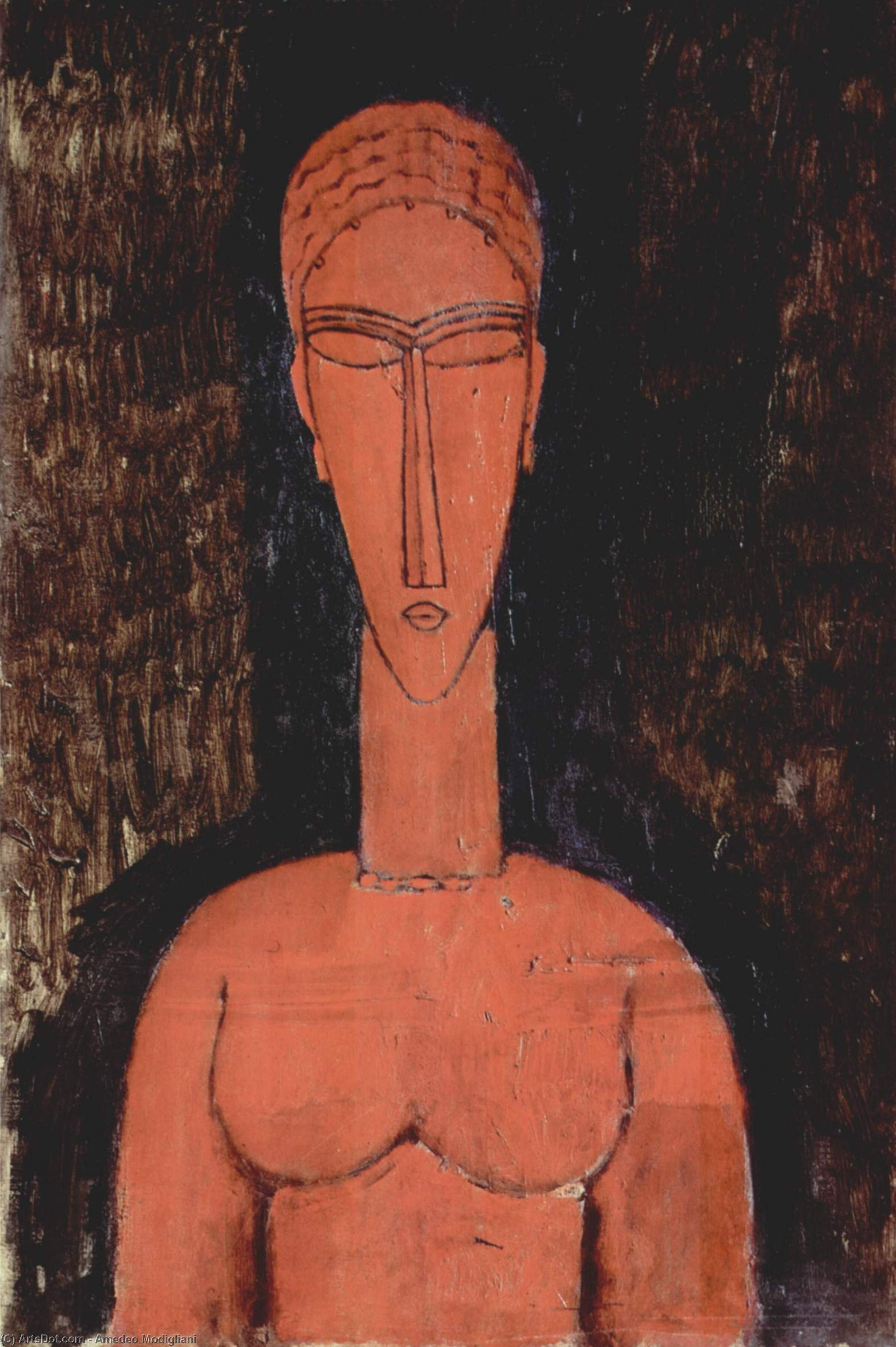 Ein Rotes Bust — Amedeo Modigliani