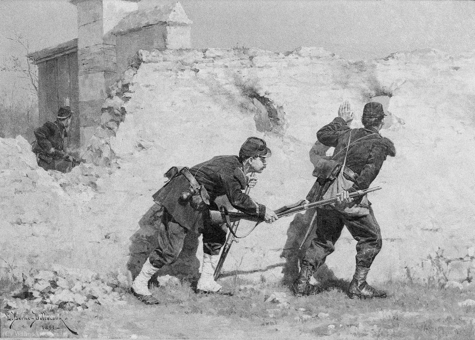 Picket Guards — Etienne Prosper Berne Bellecour