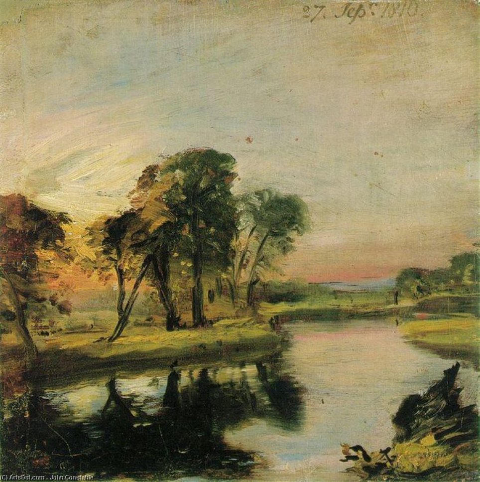 Veduta Dello Stour — John Constable