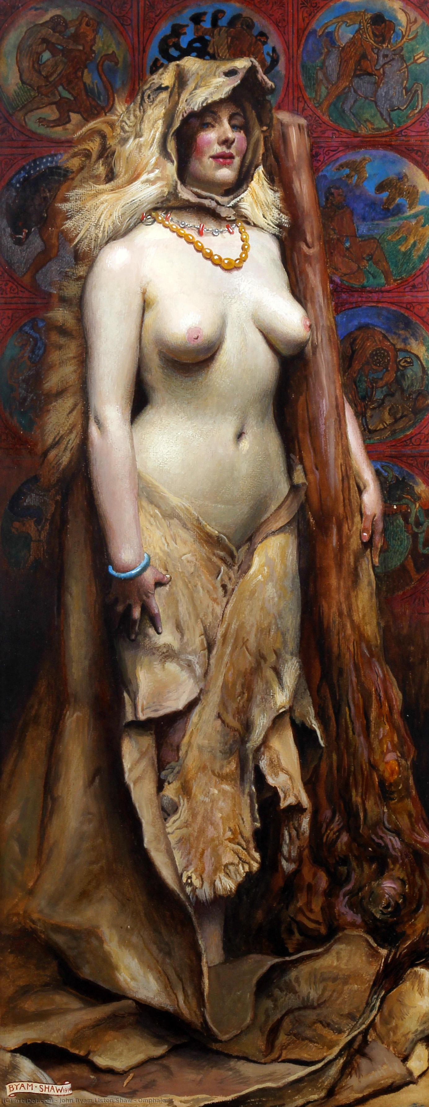 Omphale — John Byam Liston Shaw