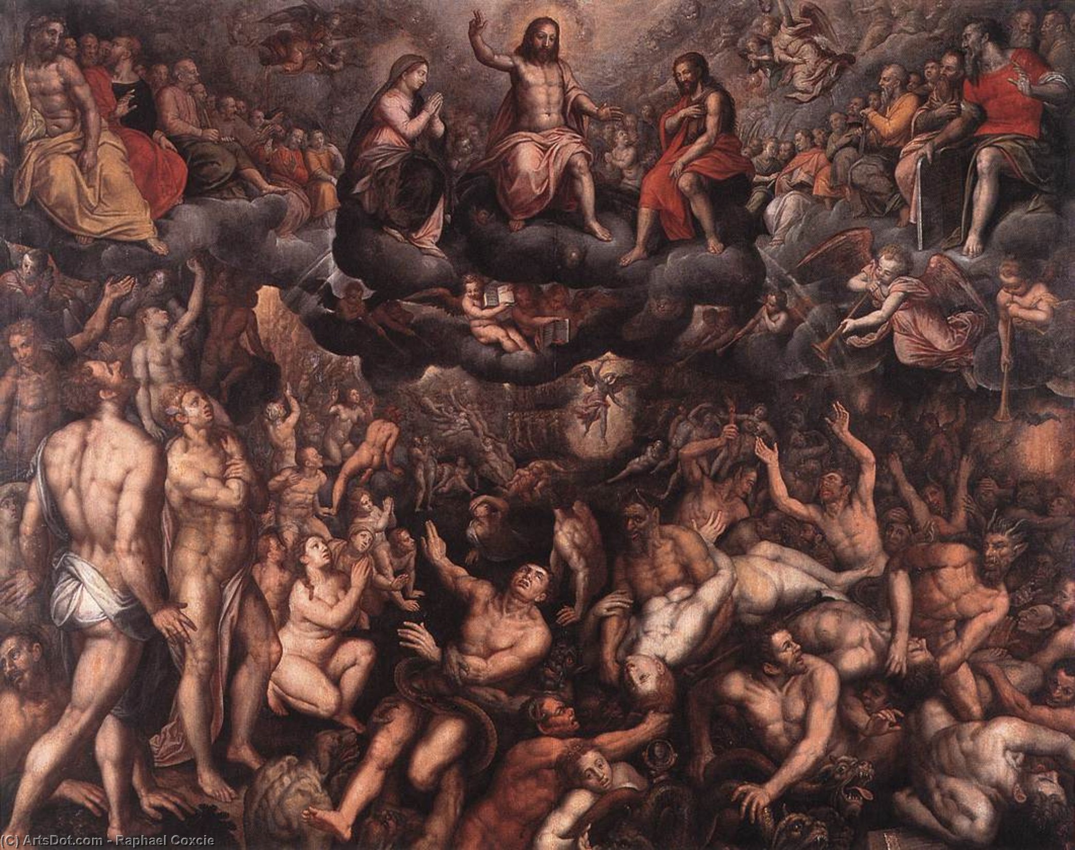 Last Judgment — Raphael Coxcie