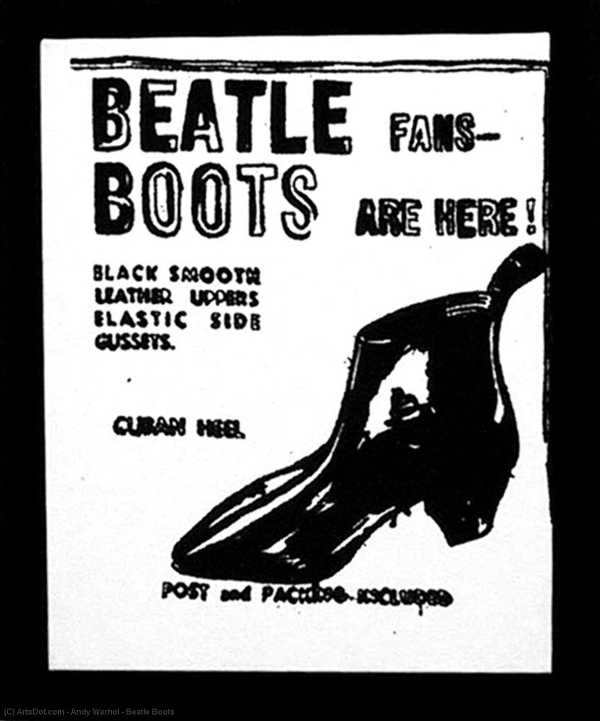 Beatle Boots — Andy Warhol