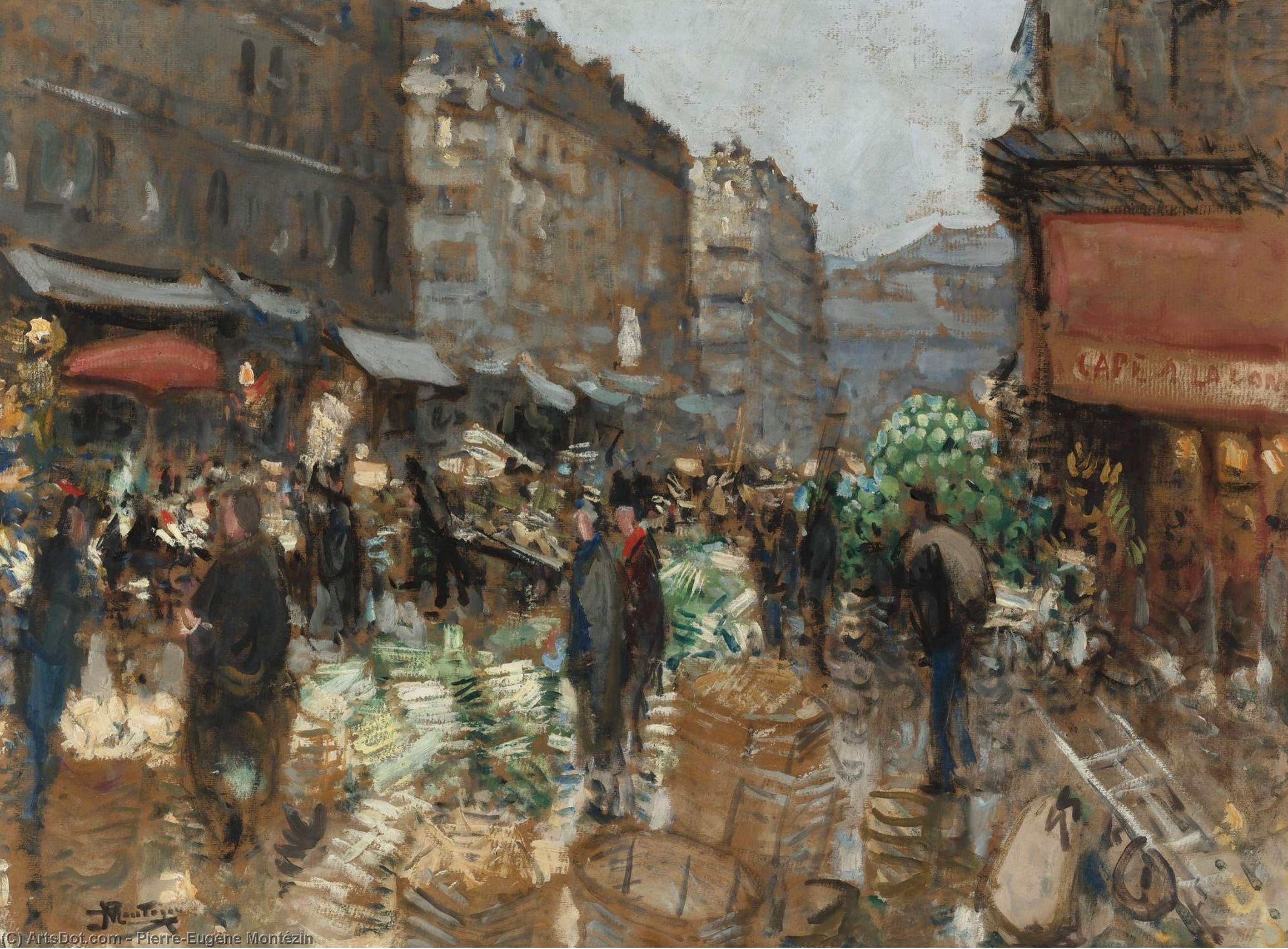 At The Market — Pierre-eugène Montézin