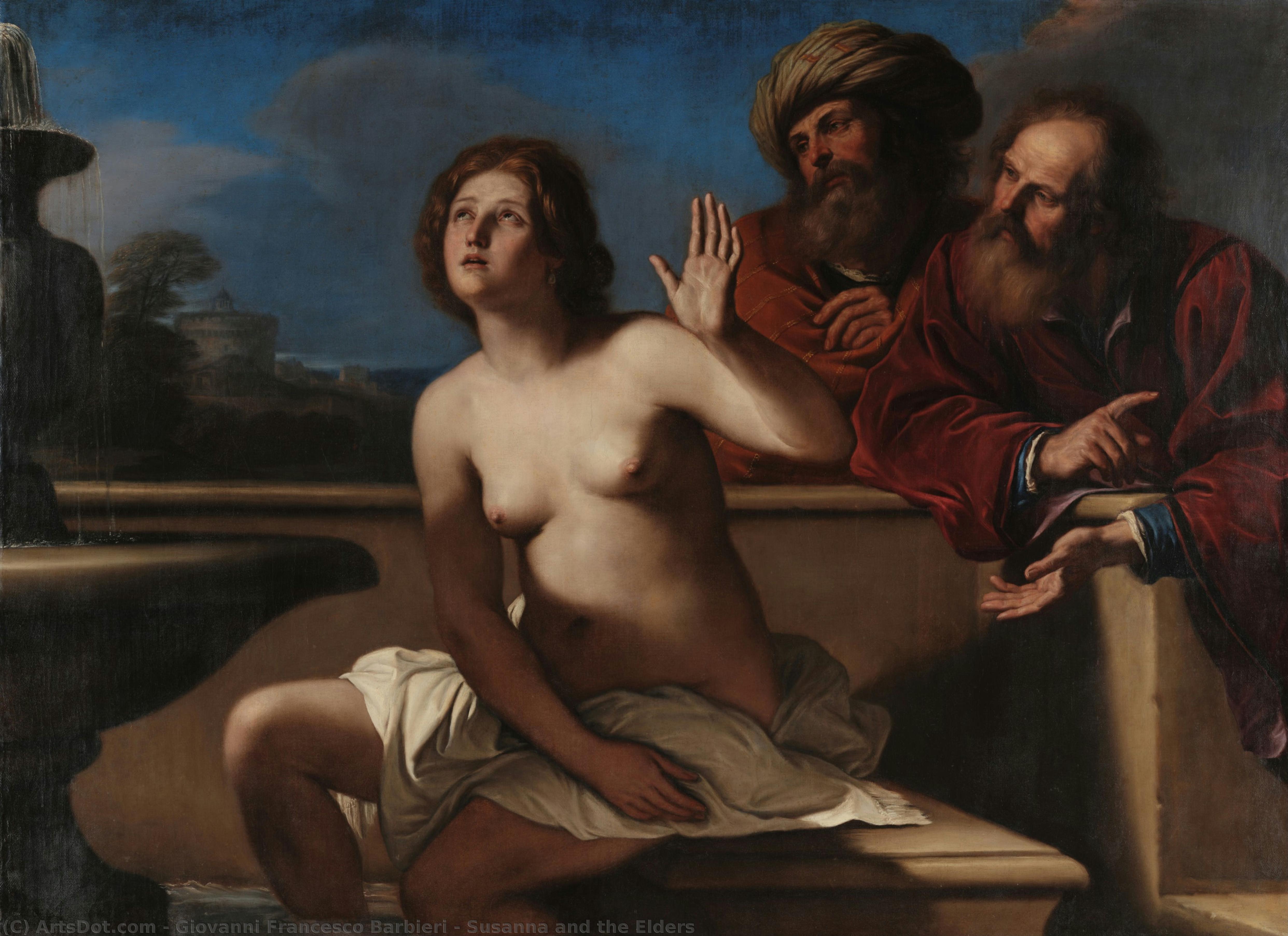 Susanna And The Elders — Guercino