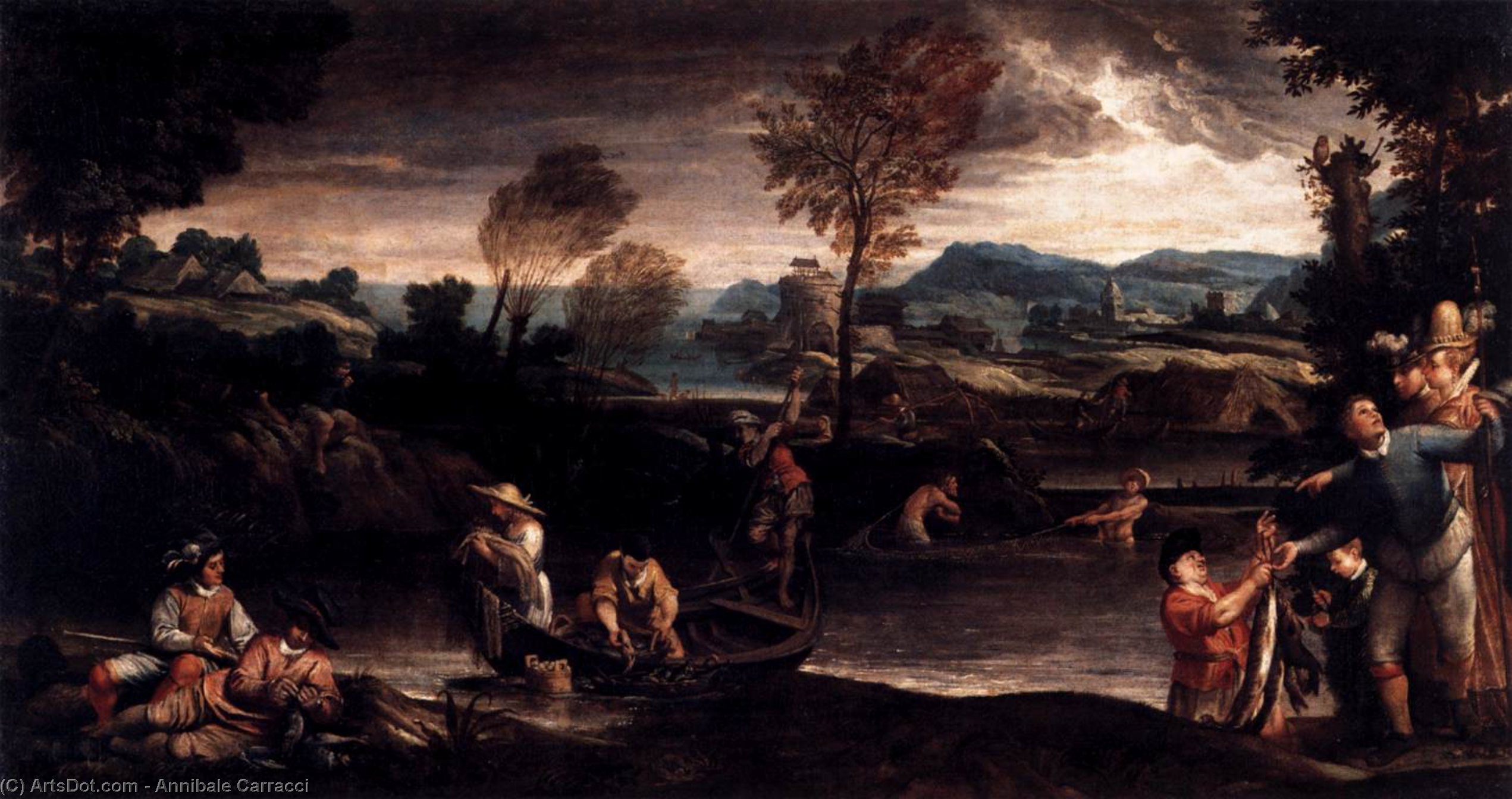 Pesca — Annibale Carracci