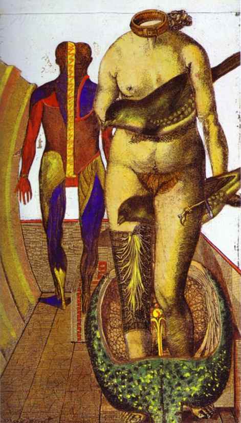 Das Wort Oder Frau-vogel — Max Ernst