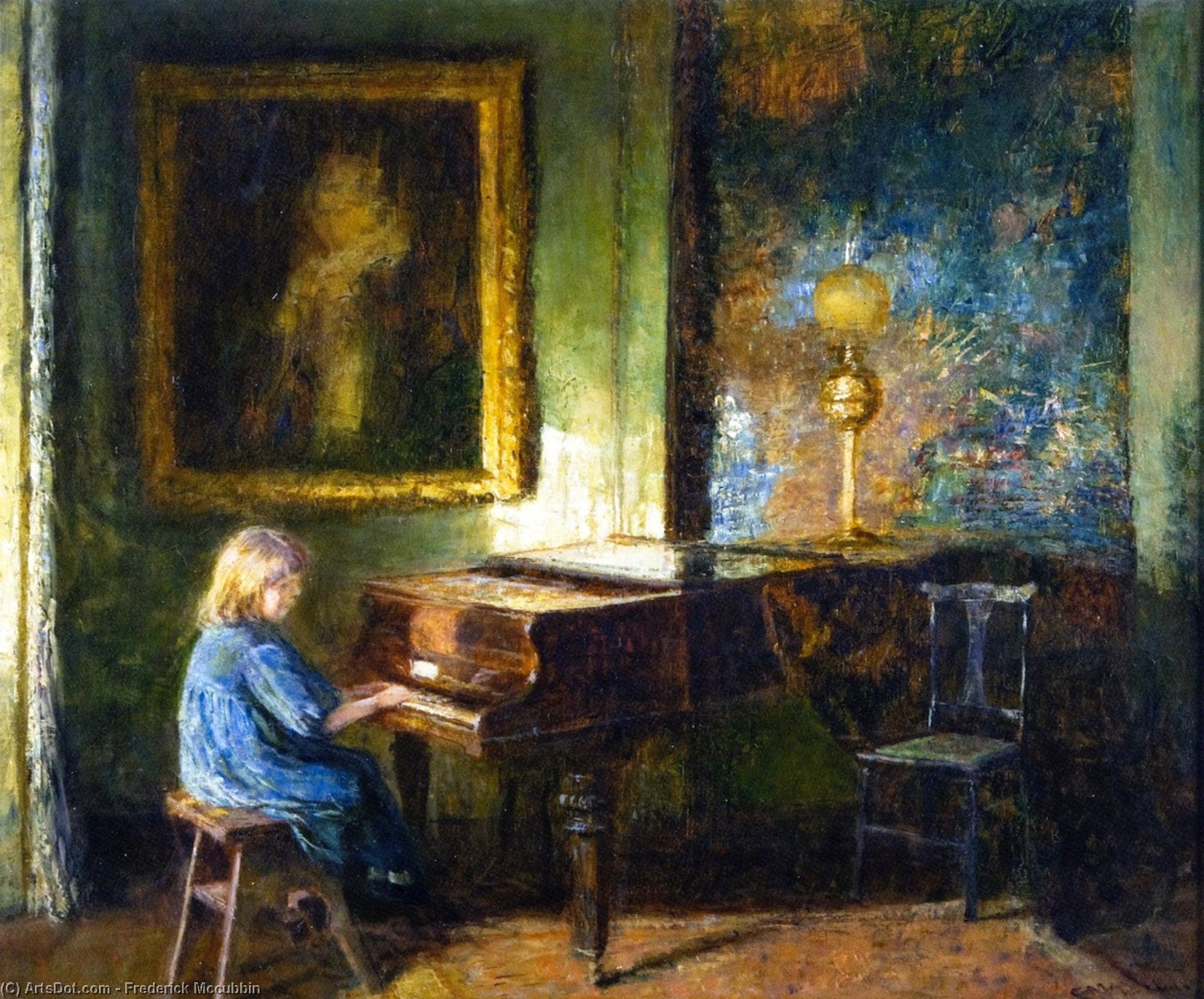 An Interior — Frederick Mccubbin