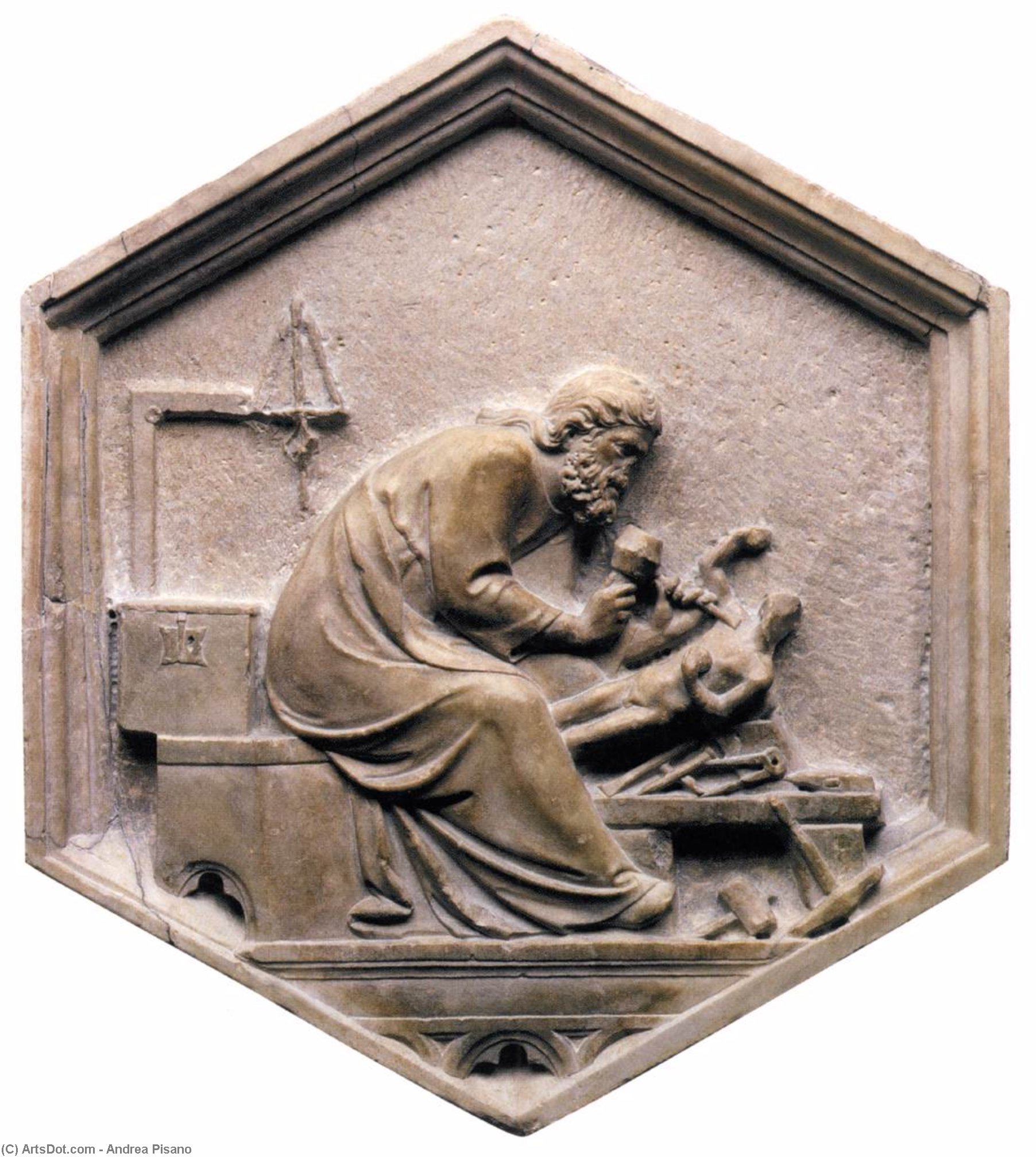 Sculpture — एंड्रिया पिसानो