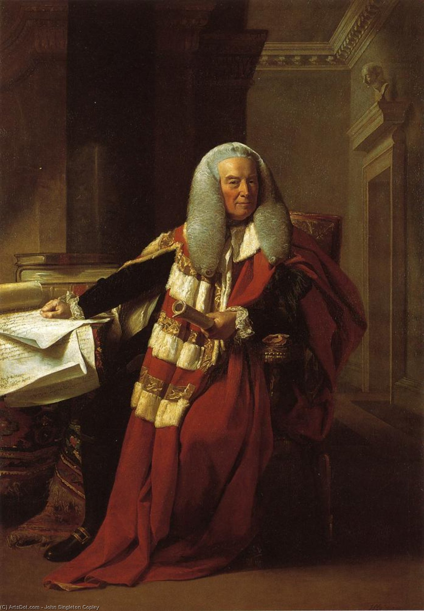 William Murray, 1° Conte Di Mansfield — John Singleton Copley