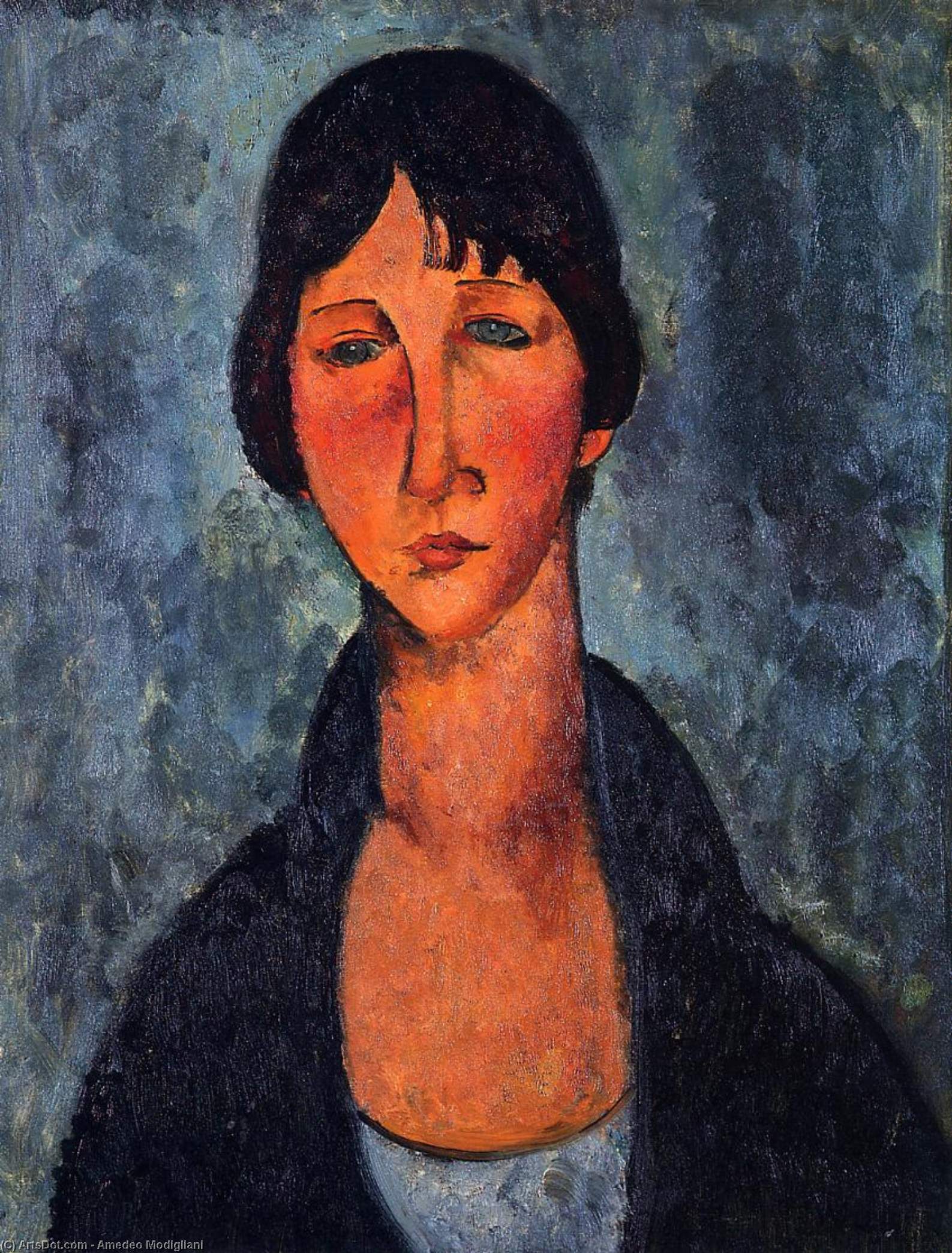 La Camicia Azzurra — Amedeo Modigliani