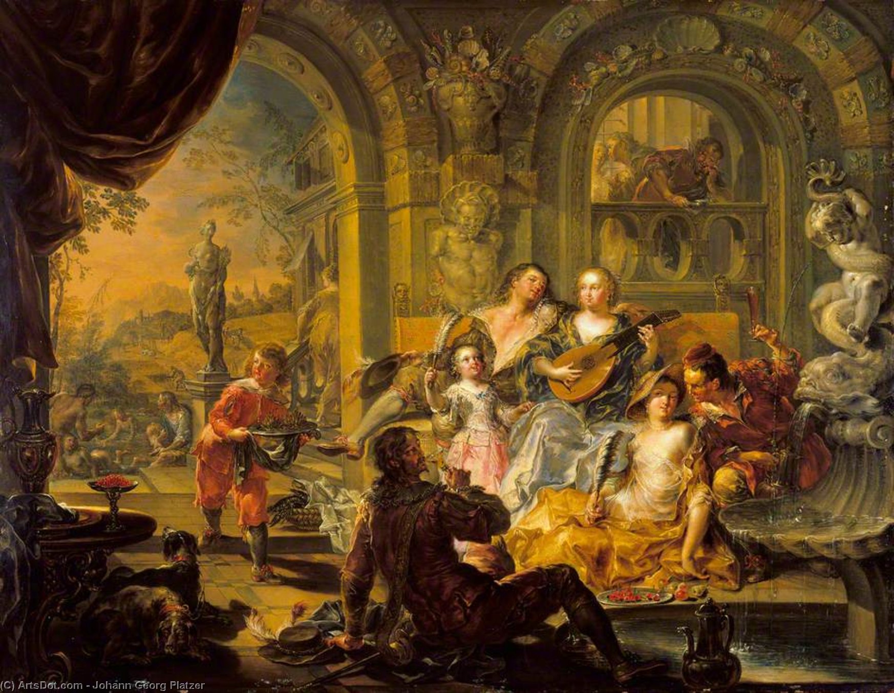 Summer — Johann Georg Platzer