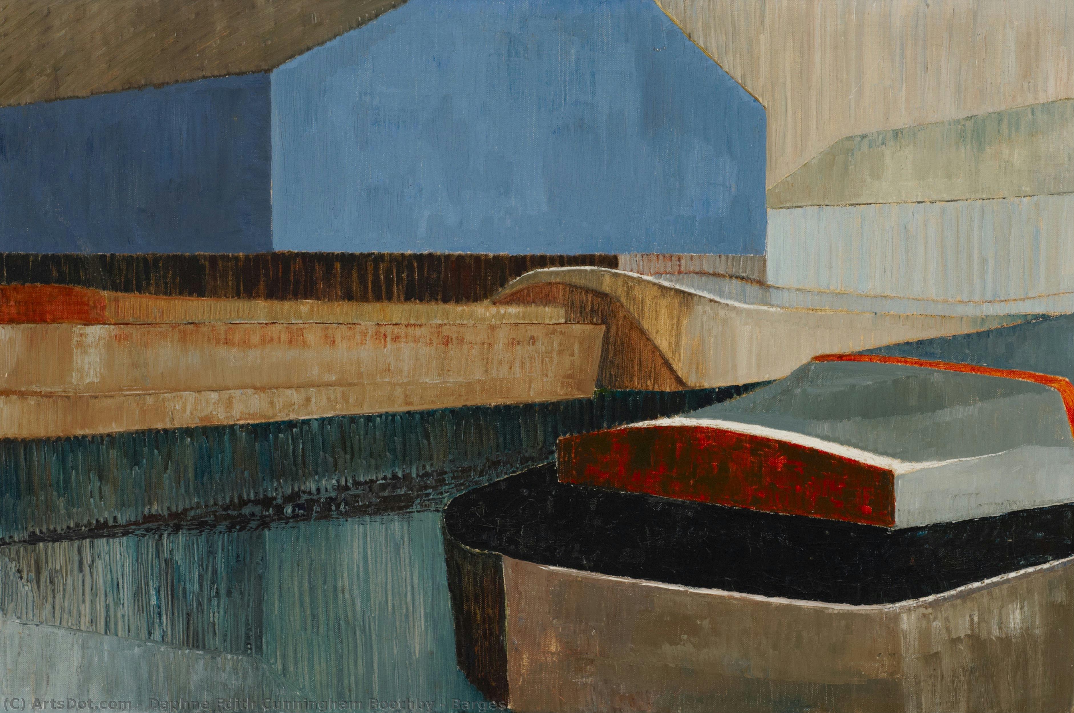 Barges — Daphne Edith Cunningham Boothby