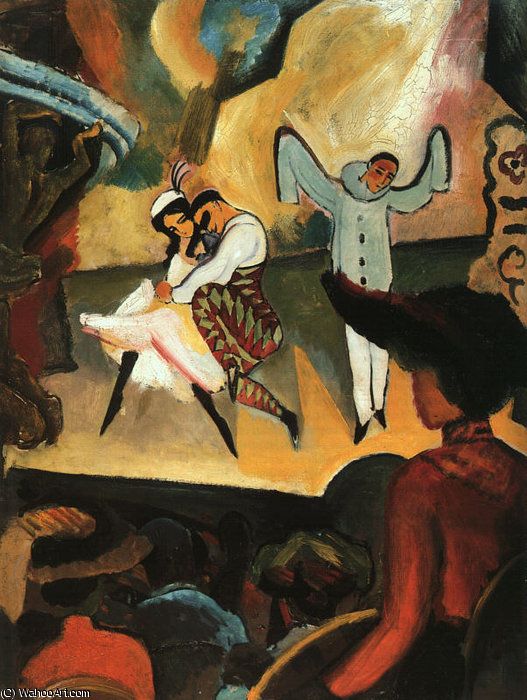 Untitled (7688) — August Macke