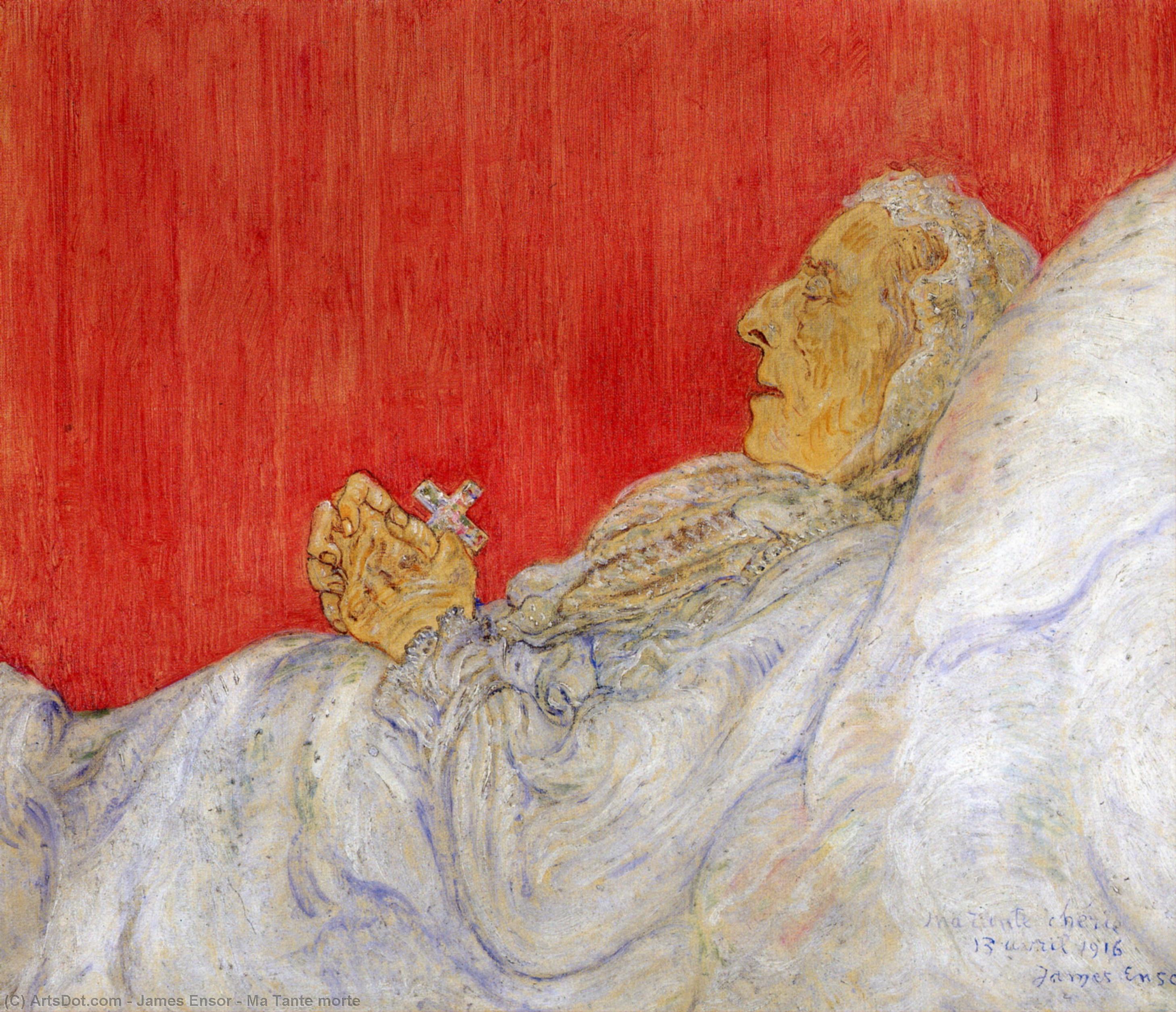 La Tante Morte — James Ensor
