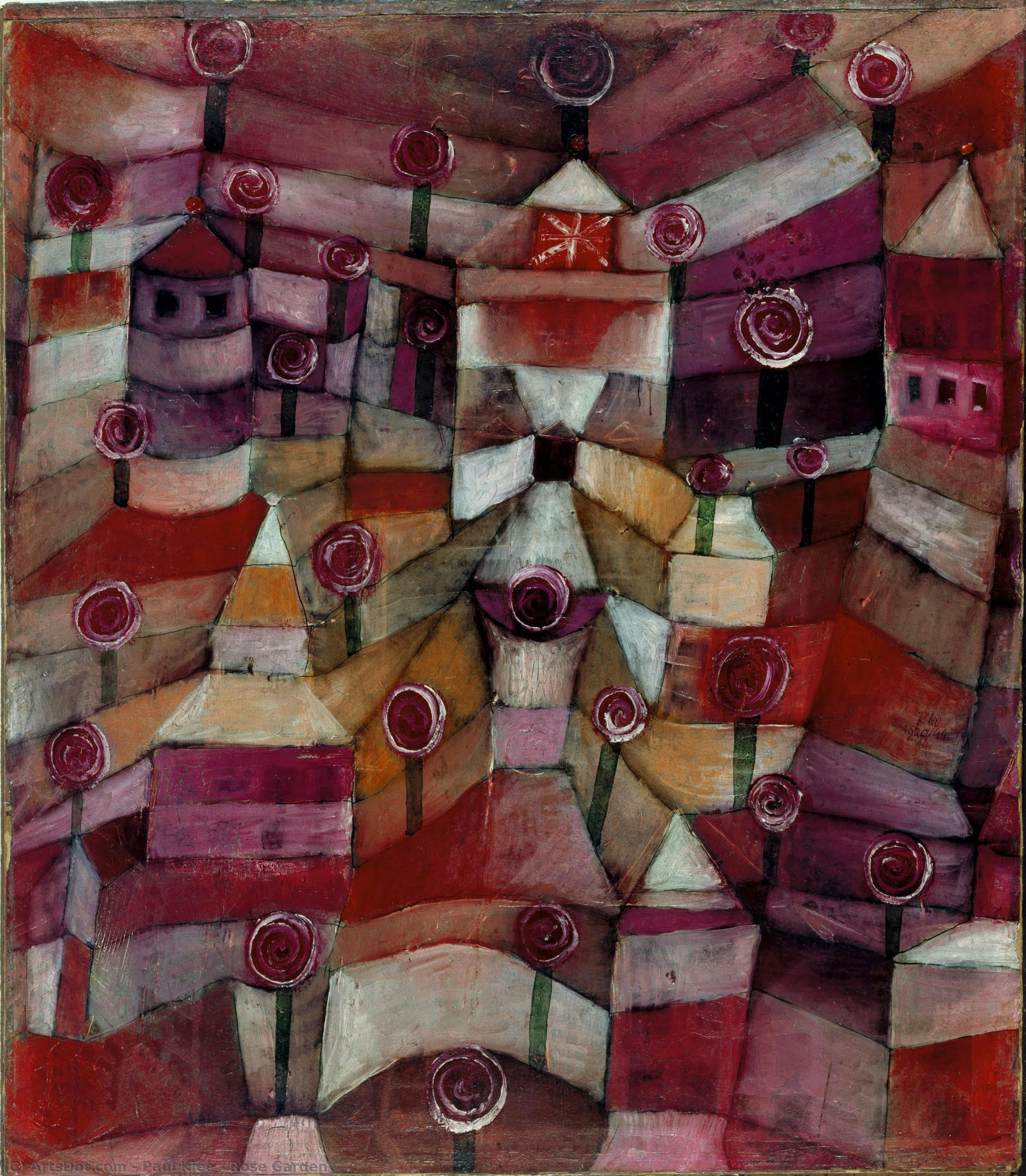 Roseraie — Paul Klee