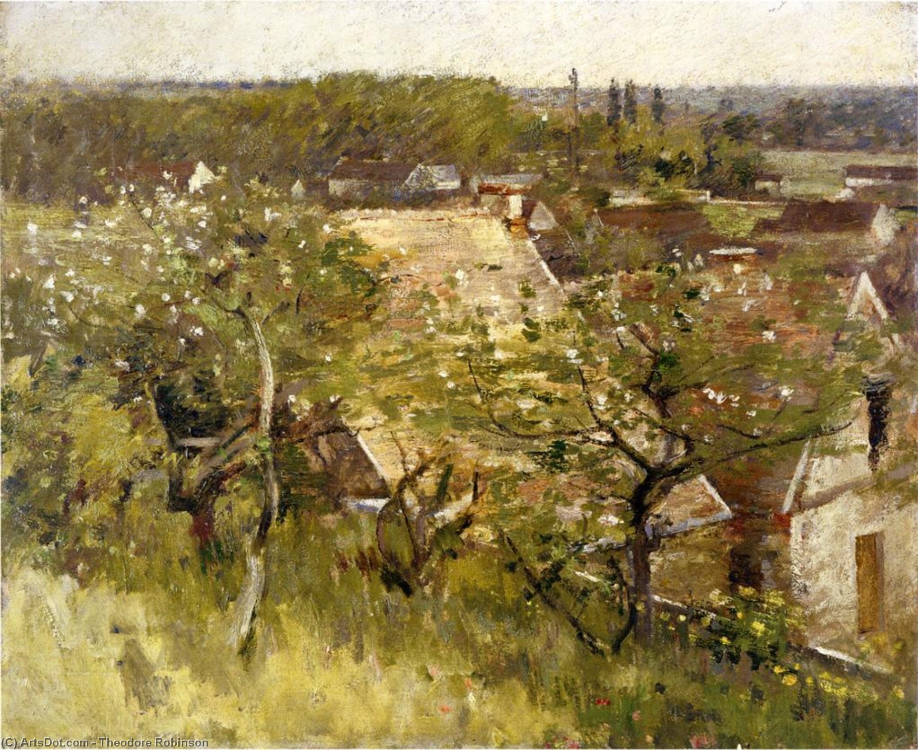 Nel Frutteto — Teodoro Robinson