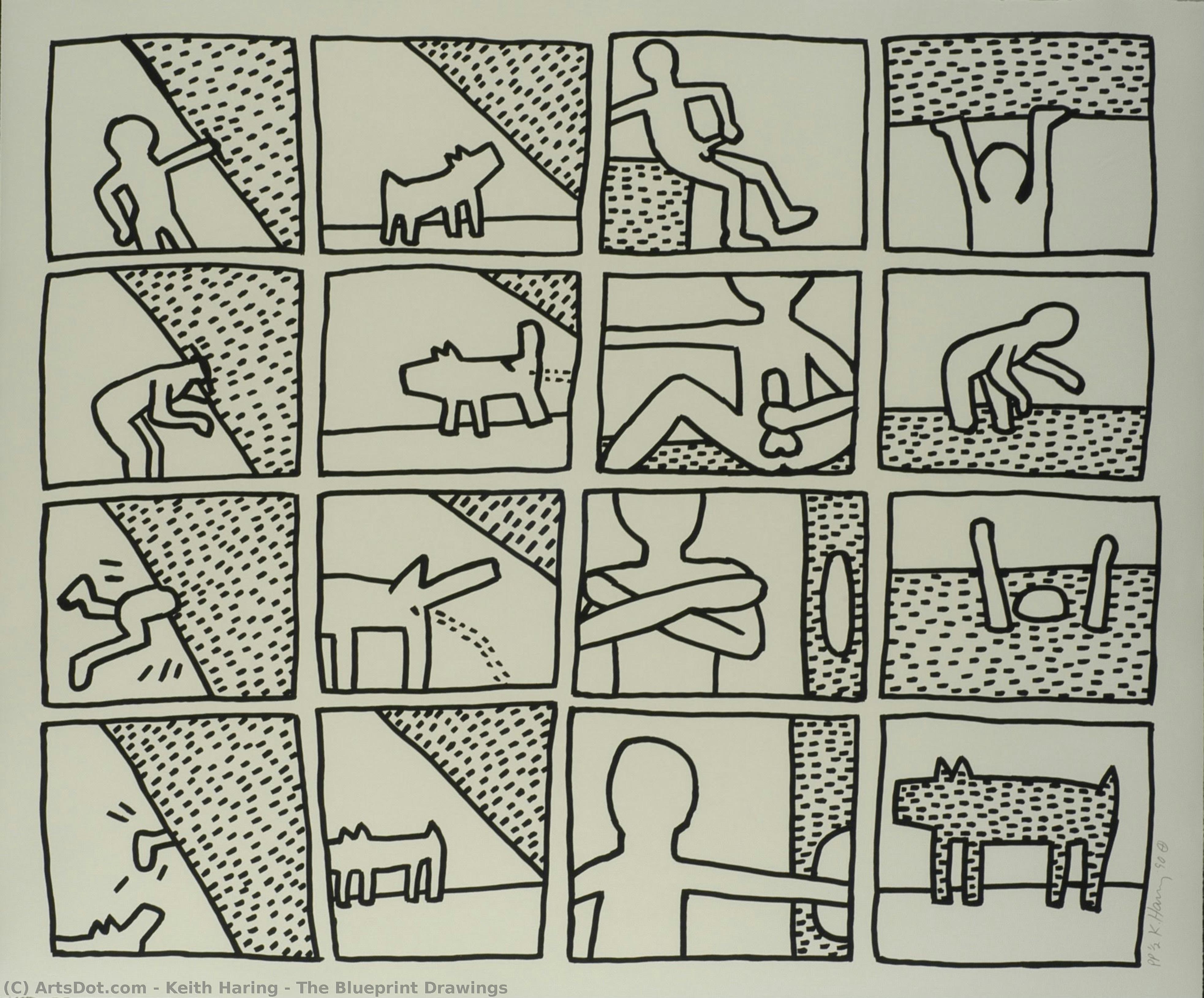 Die Baupläne — Keith Haring