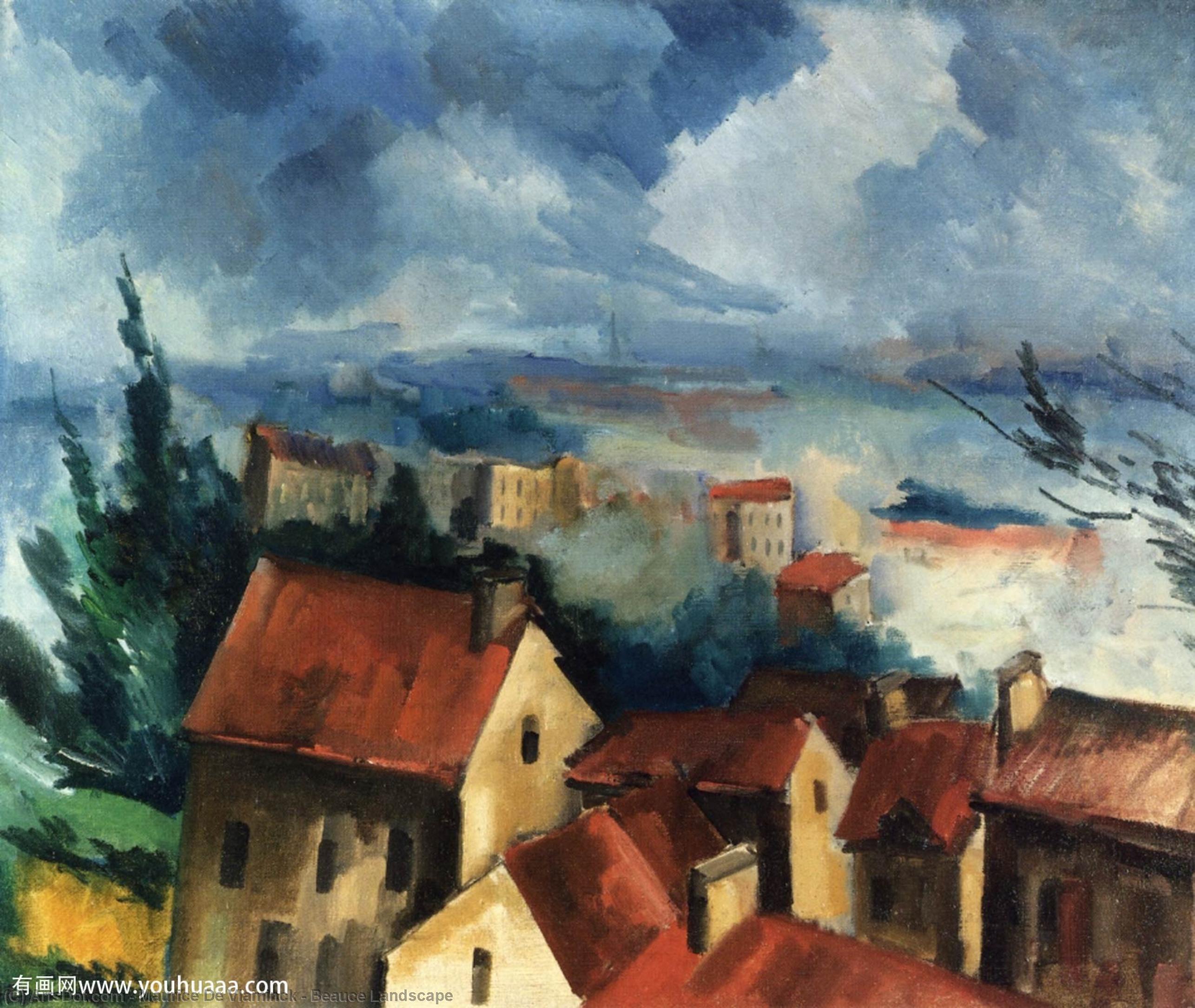 Beauce Landscape — Maurice De Vlaminck