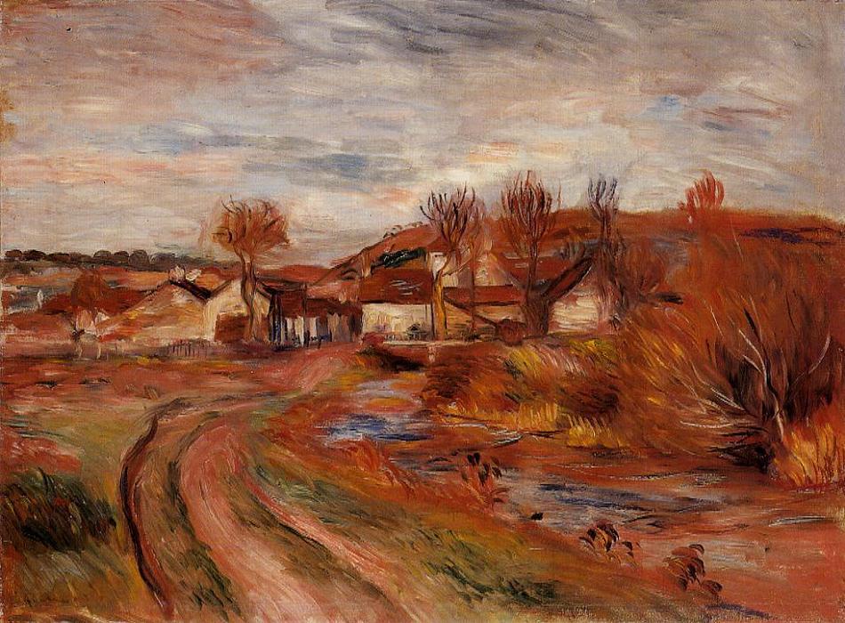 Landscape In Normandy — Pierre-auguste Renoir