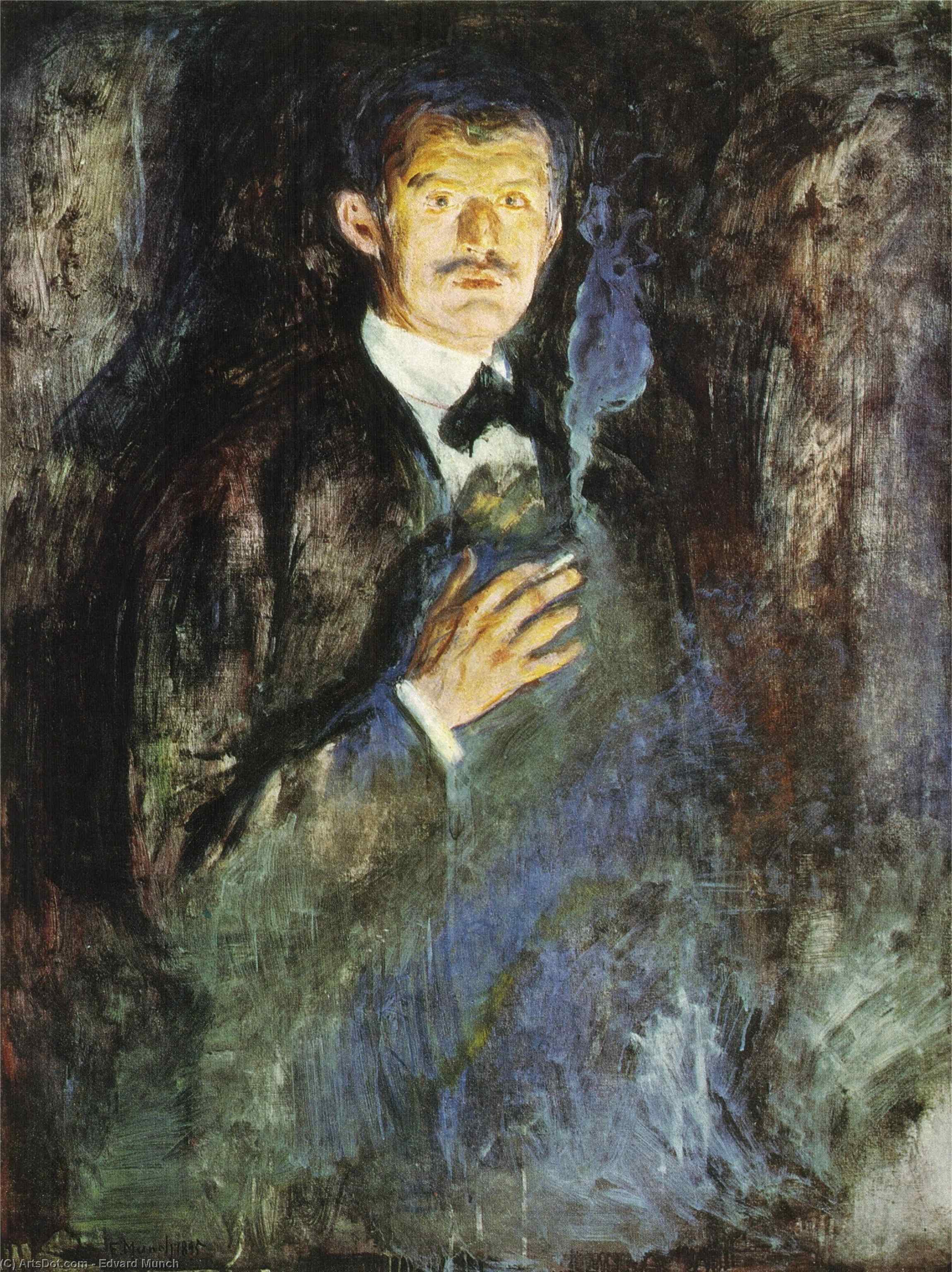 02 Selbstbildnis — Edvard Munch