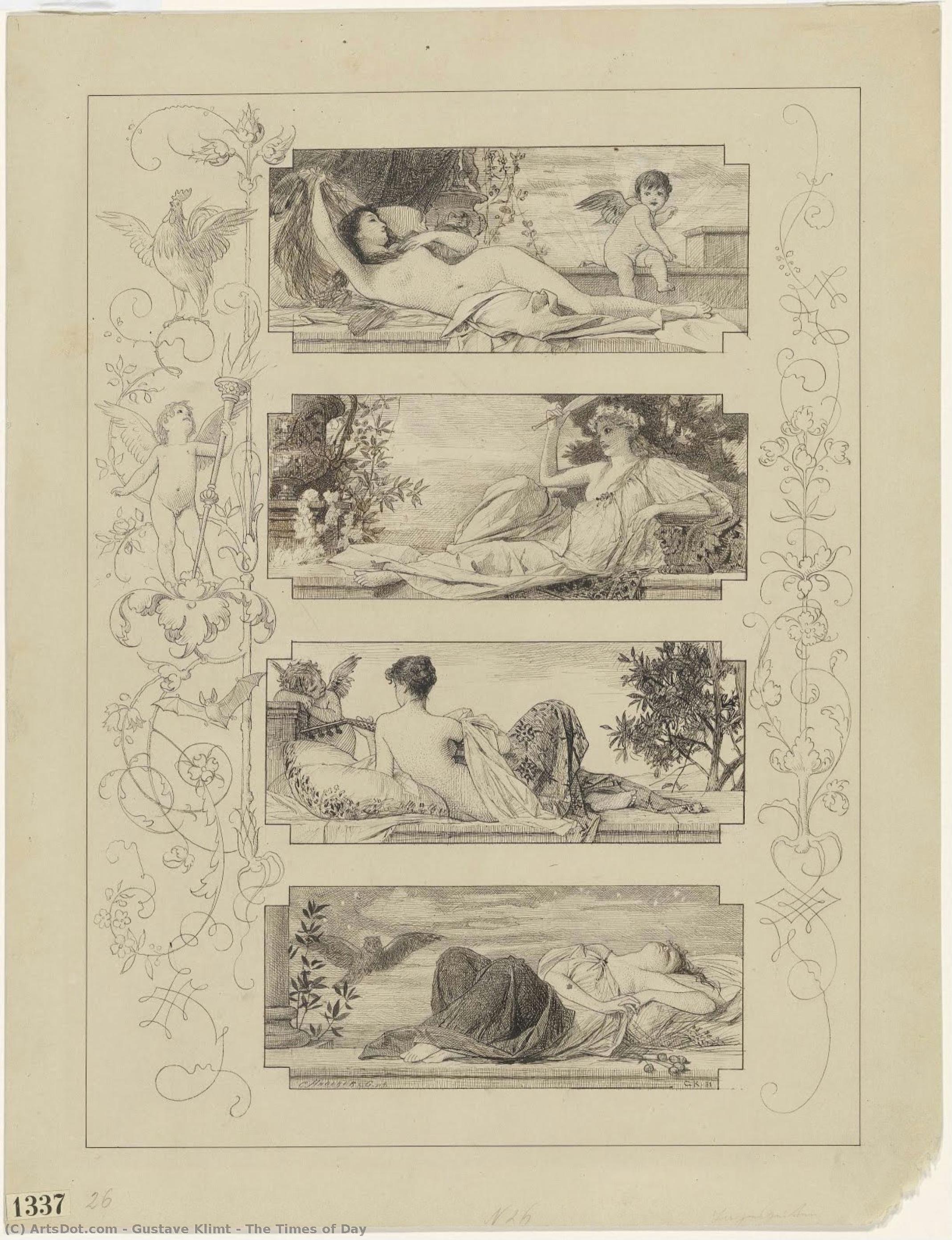 Les Temps Des Jours — Gustave Klimt