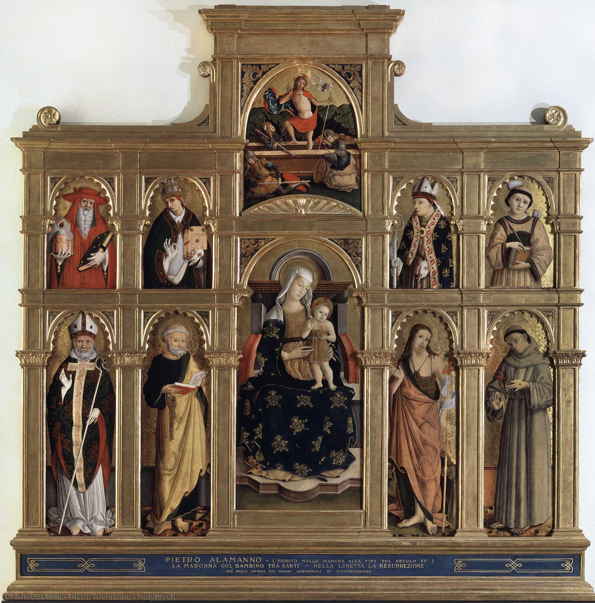 Polyptychen — Pietro Alemanno