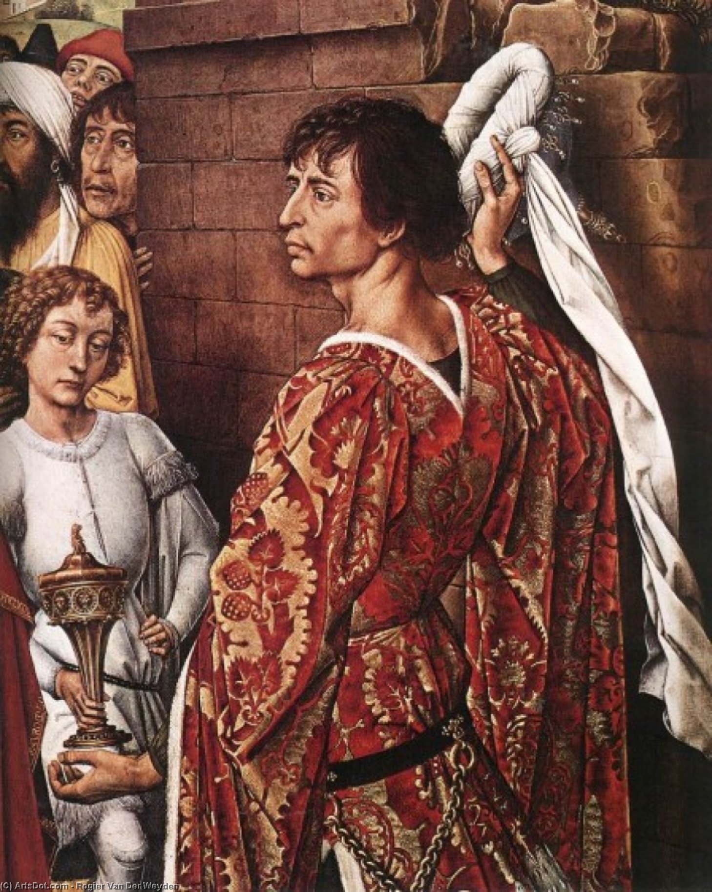 St Columba Altarpiece (detail) — Rogier Van Der Weyden