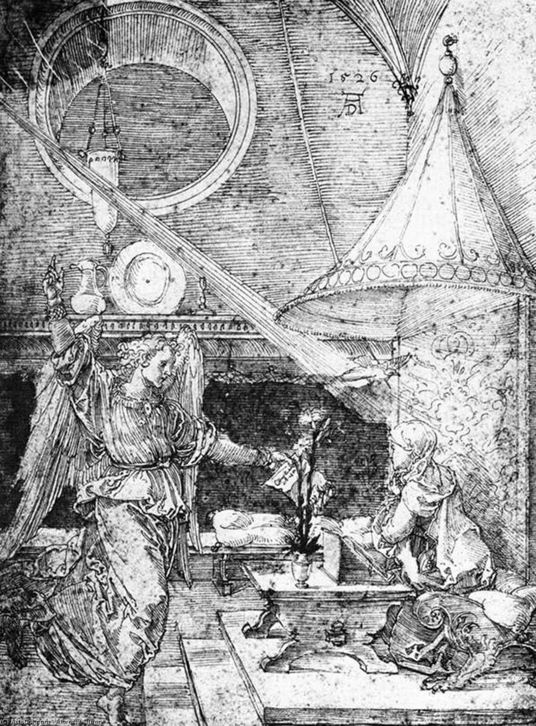 L'annonciation — Albrecht Dürer