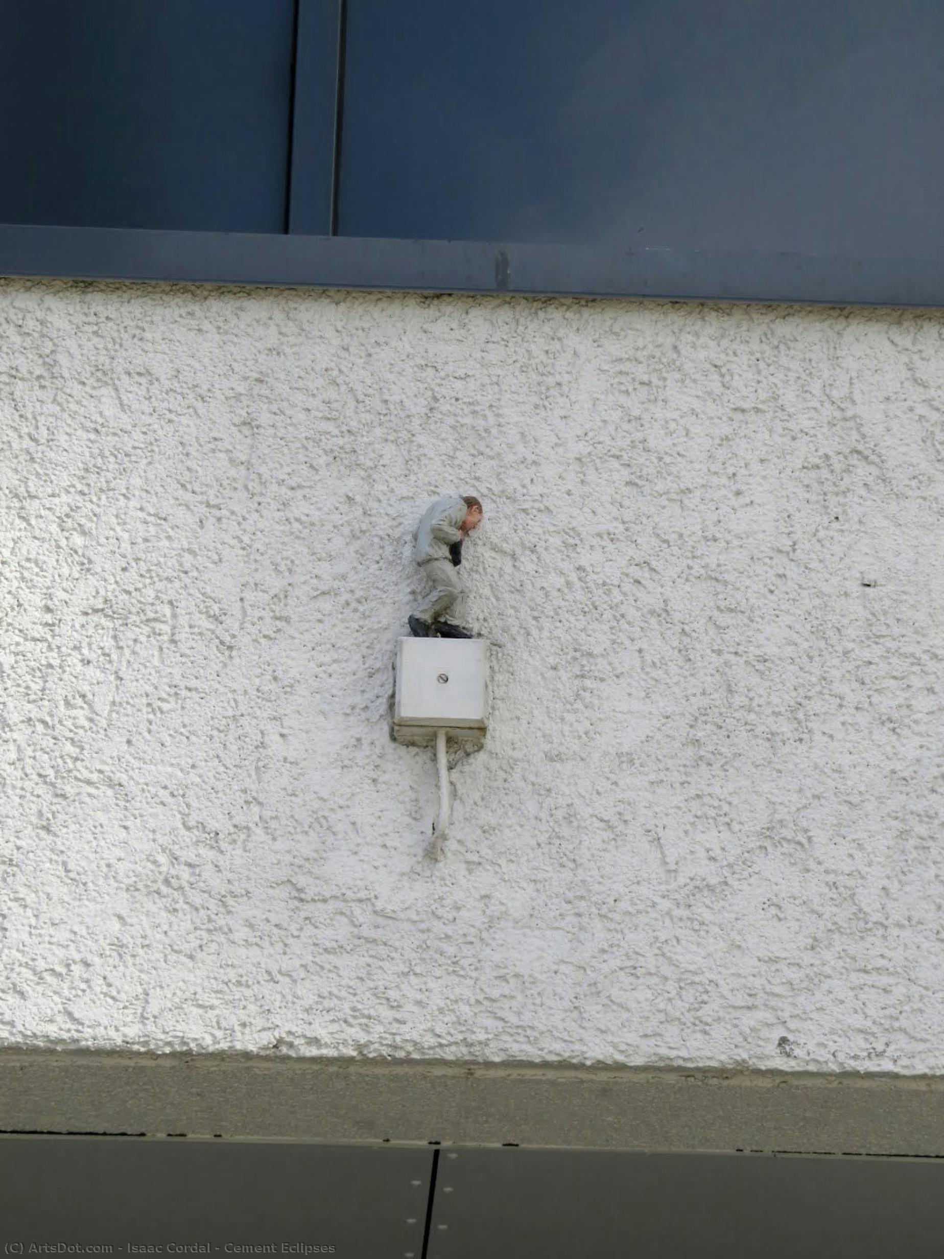 Cement Eclipses — Isaac Cordal