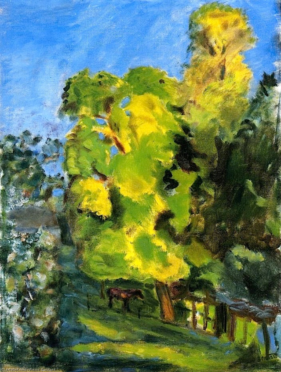 The Pony — Pierre Bonnard
