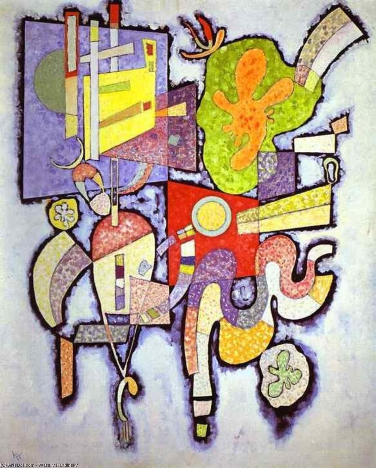 Complexe-simple — Wassily Wassilyevich Kandinsky